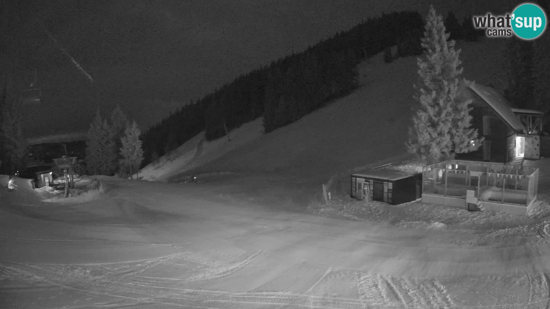 GOLTE skijalište web kamera – pogled na Medvedjak – Slovenija