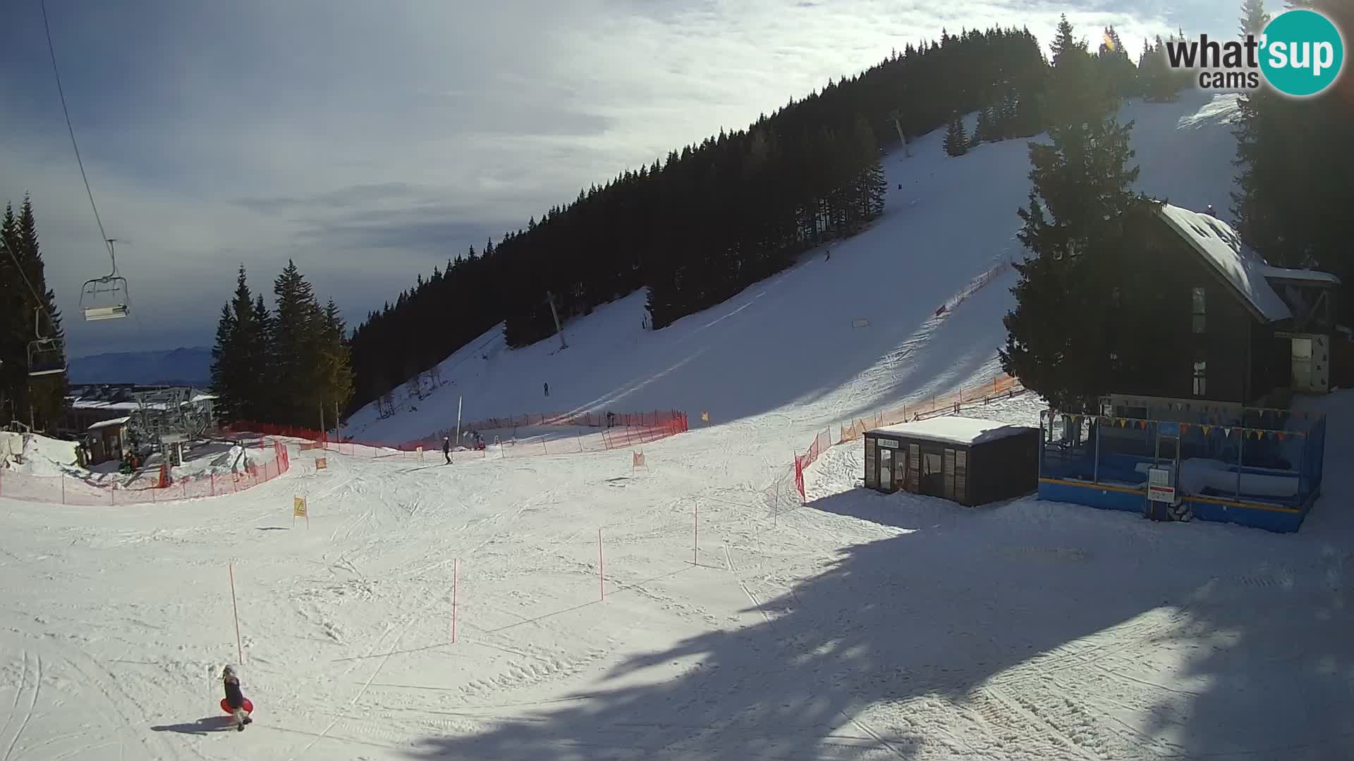 GOLTE Ski resort live webcam – view to Medvedjak – Slovenia