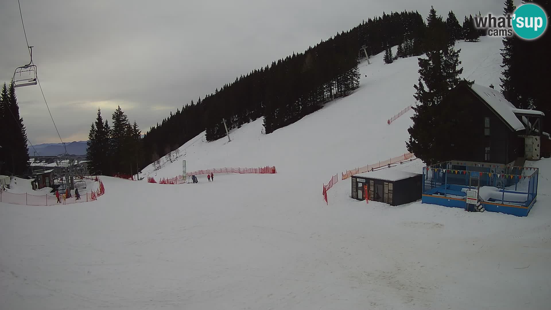 GOLTE Skigebiet webcam – Schöne Aussicht auf Medvedjak – Slowenien