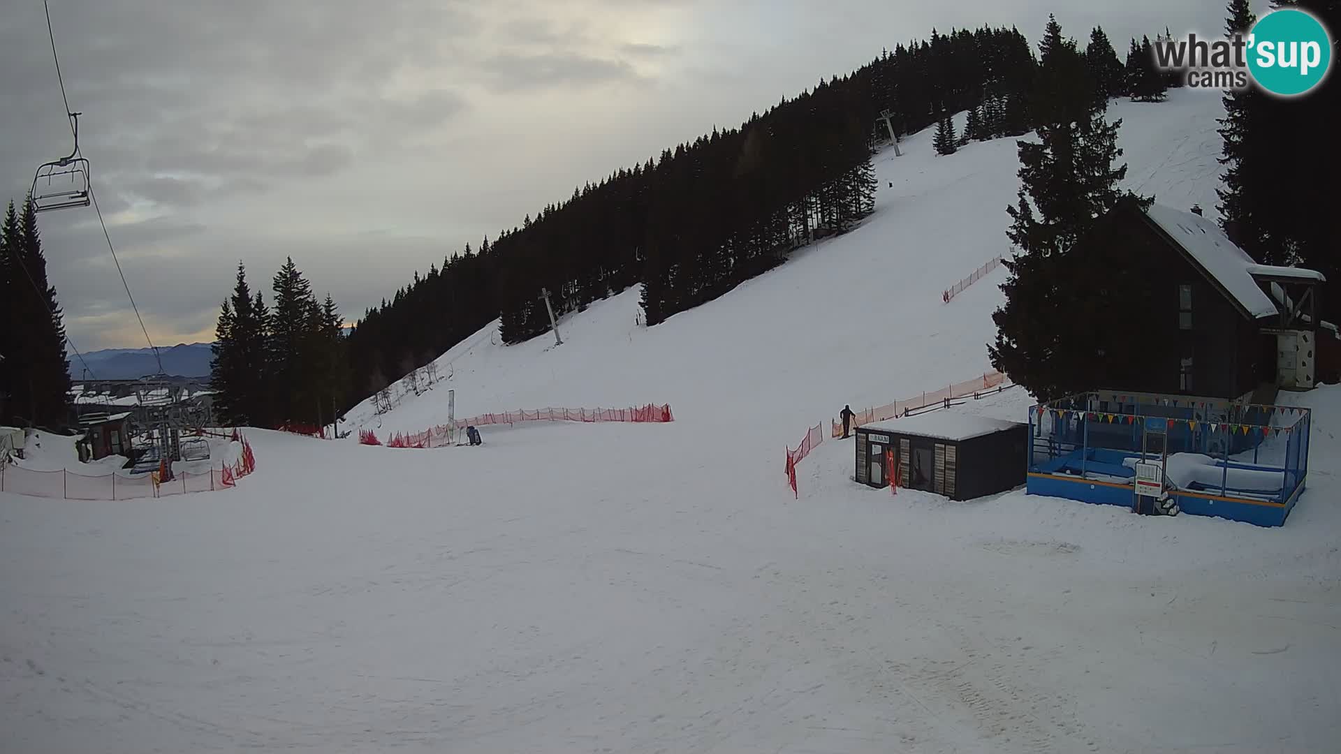 GOLTE Ski resort live webcam – view to Medvedjak – Slovenia