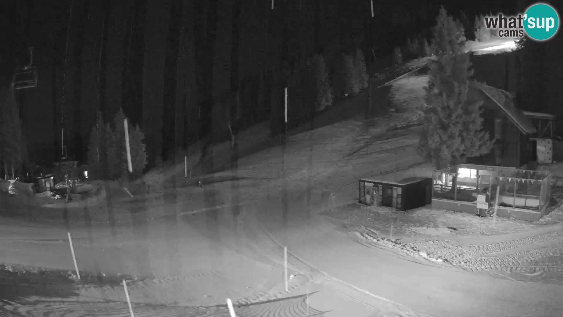 Cámara web en vivo de la estación de esquí GOLTE – vista a Medvedjak – Eslovenia