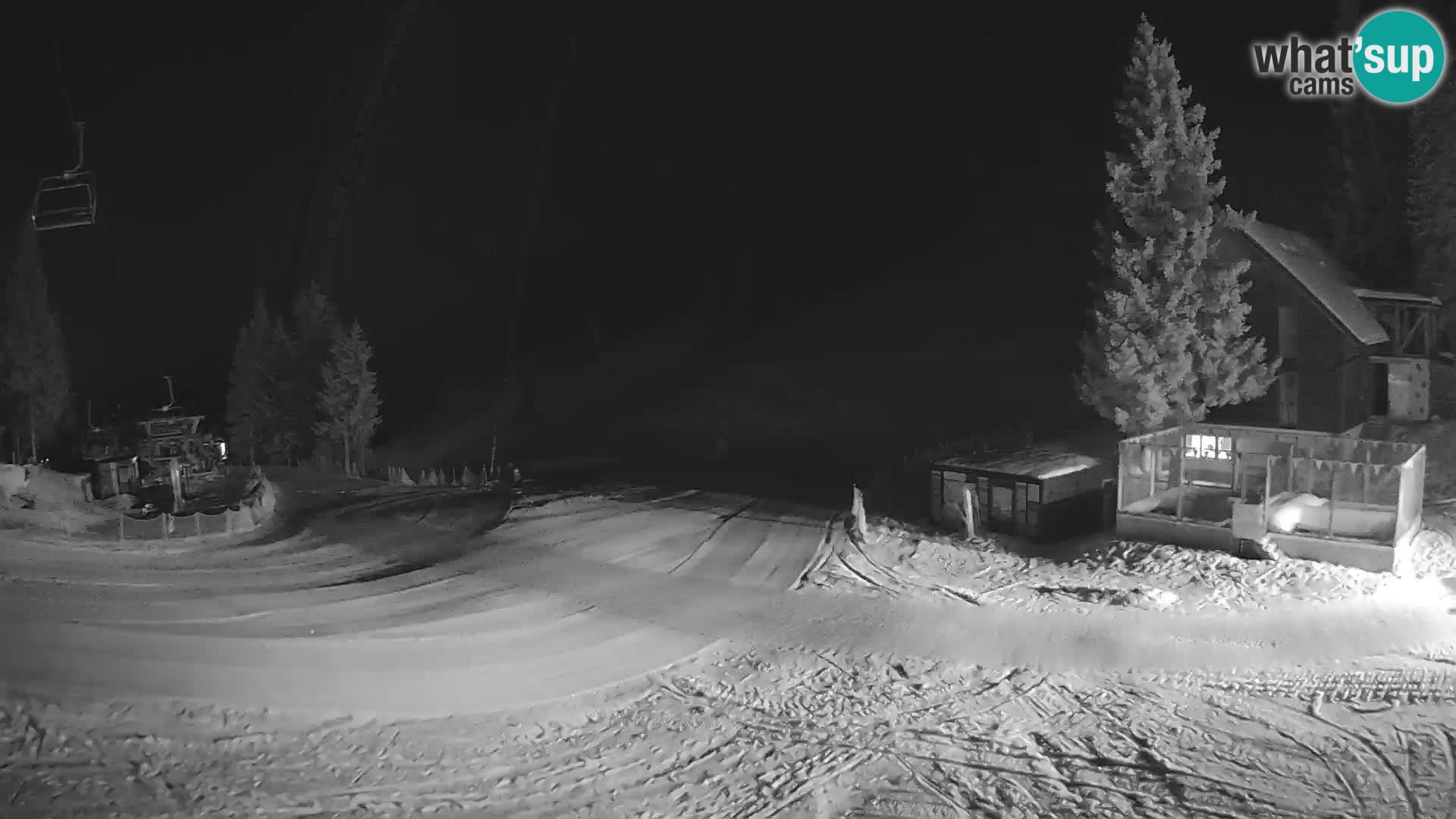 GOLTE skijalište web kamera – pogled na Medvedjak – Slovenija