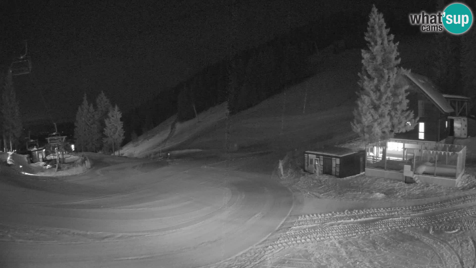 GOLTE skijalište web kamera – pogled na Medvedjak – Slovenija