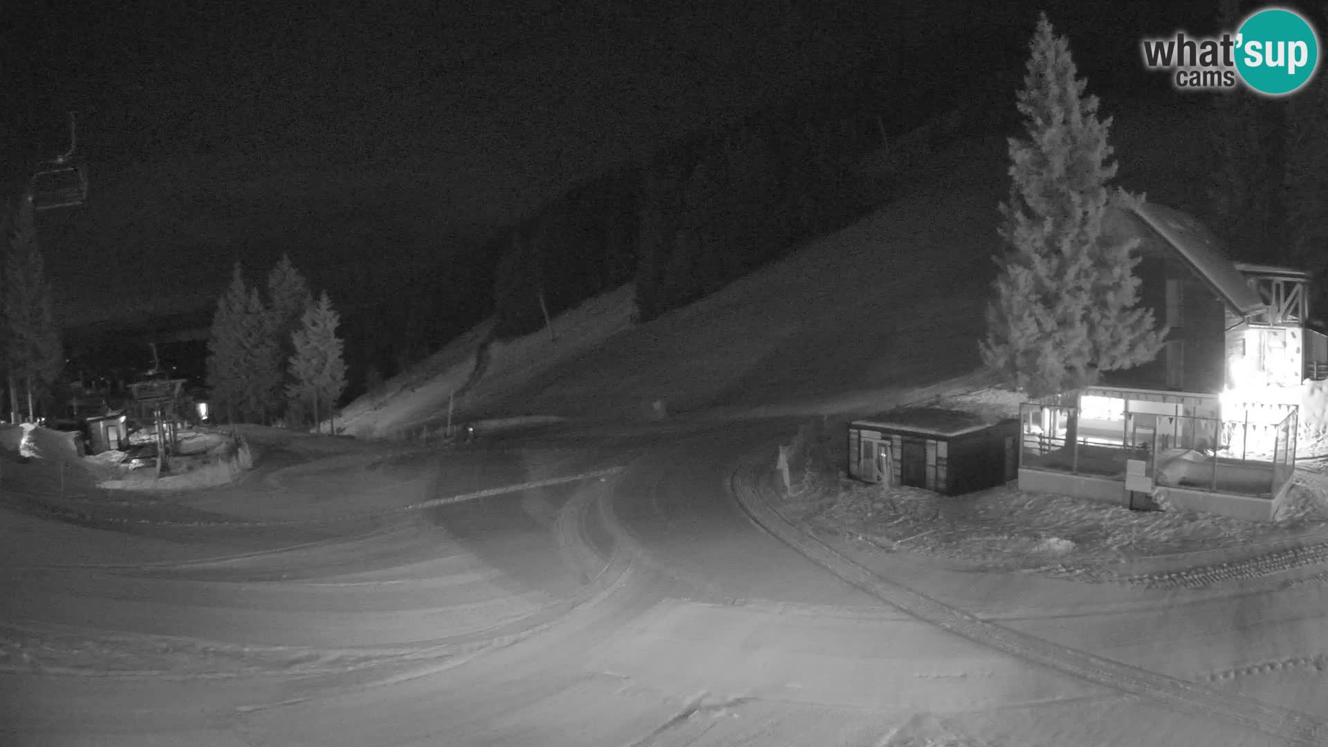 Webcam en direct de la station de ski de GOLTE – vue sur Medvedjak – Slovénie