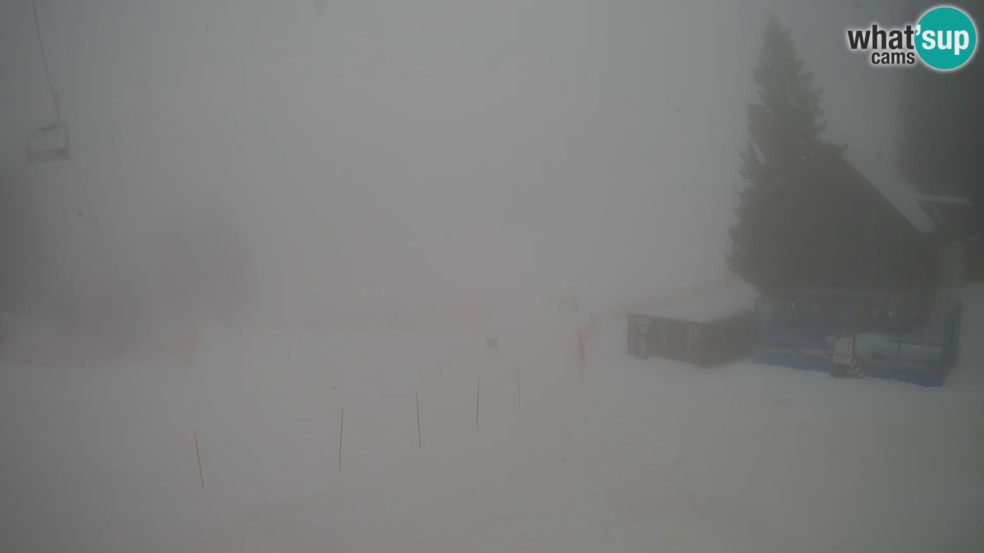 GOLTE Ski resort live webcam – view to Medvedjak – Slovenia