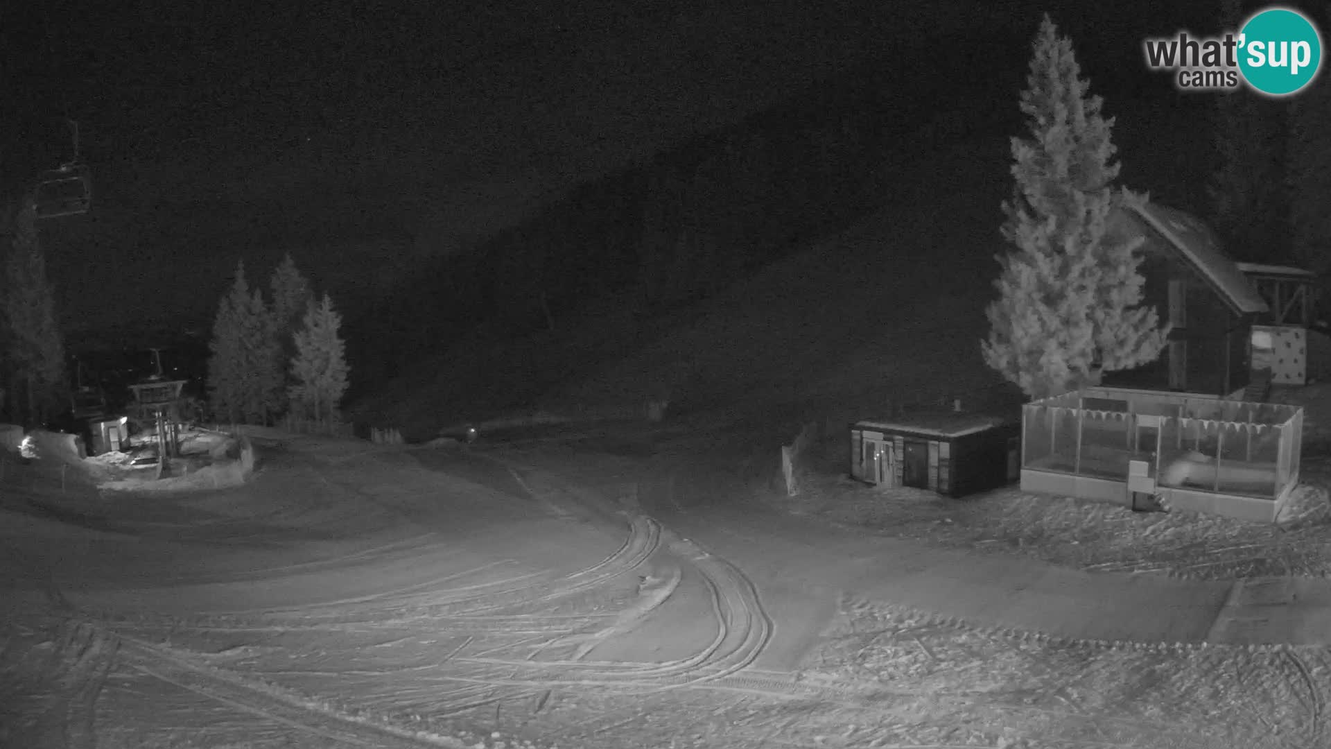 Webcam en direct de la station de ski de GOLTE – vue sur Medvedjak – Slovénie