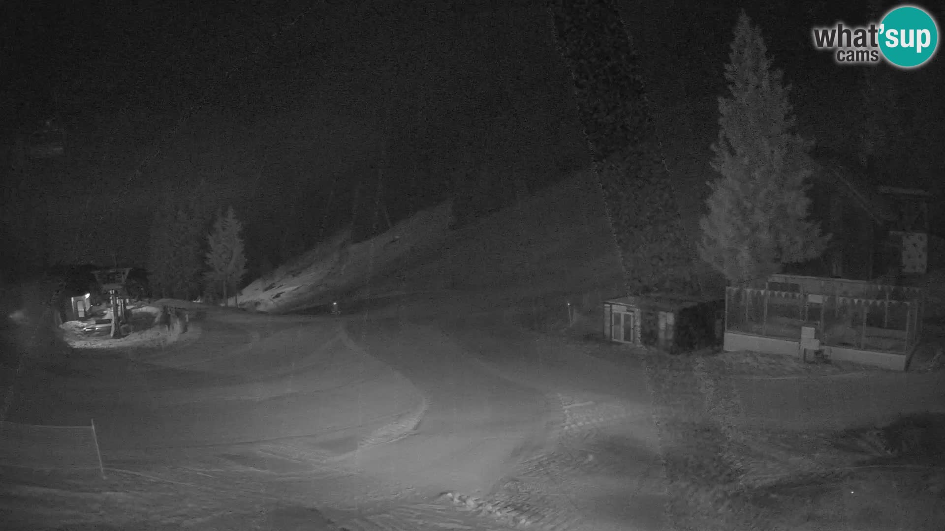 Cámara web en vivo de la estación de esquí GOLTE – vista a Medvedjak – Eslovenia