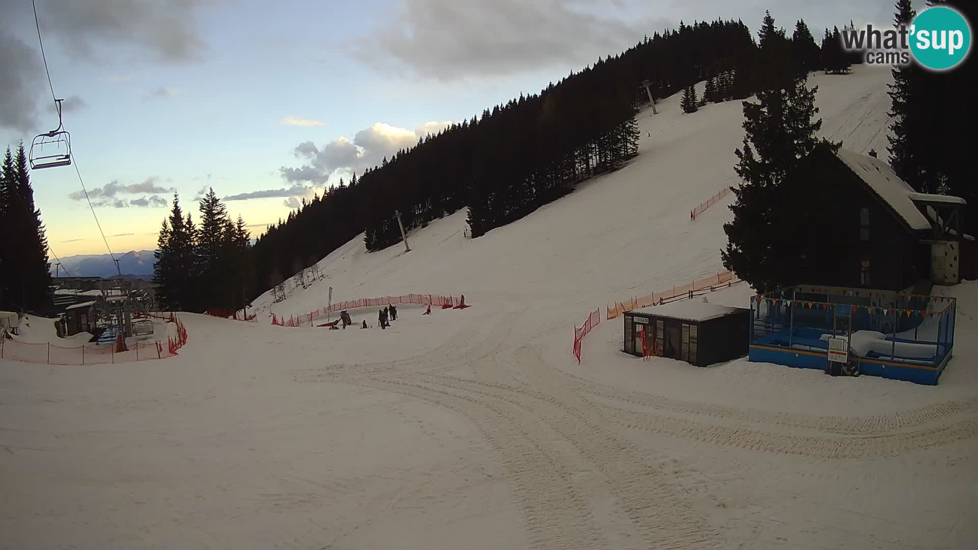 GOLTE stazione sciistica webcam – vista Medvedjak – Slovenia