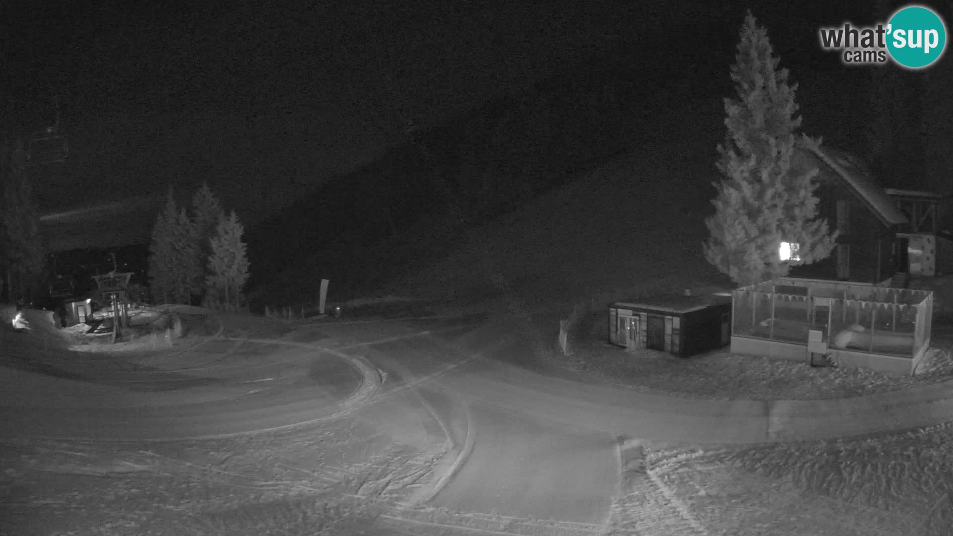 Webcam en direct de la station de ski de GOLTE – vue sur Medvedjak – Slovénie