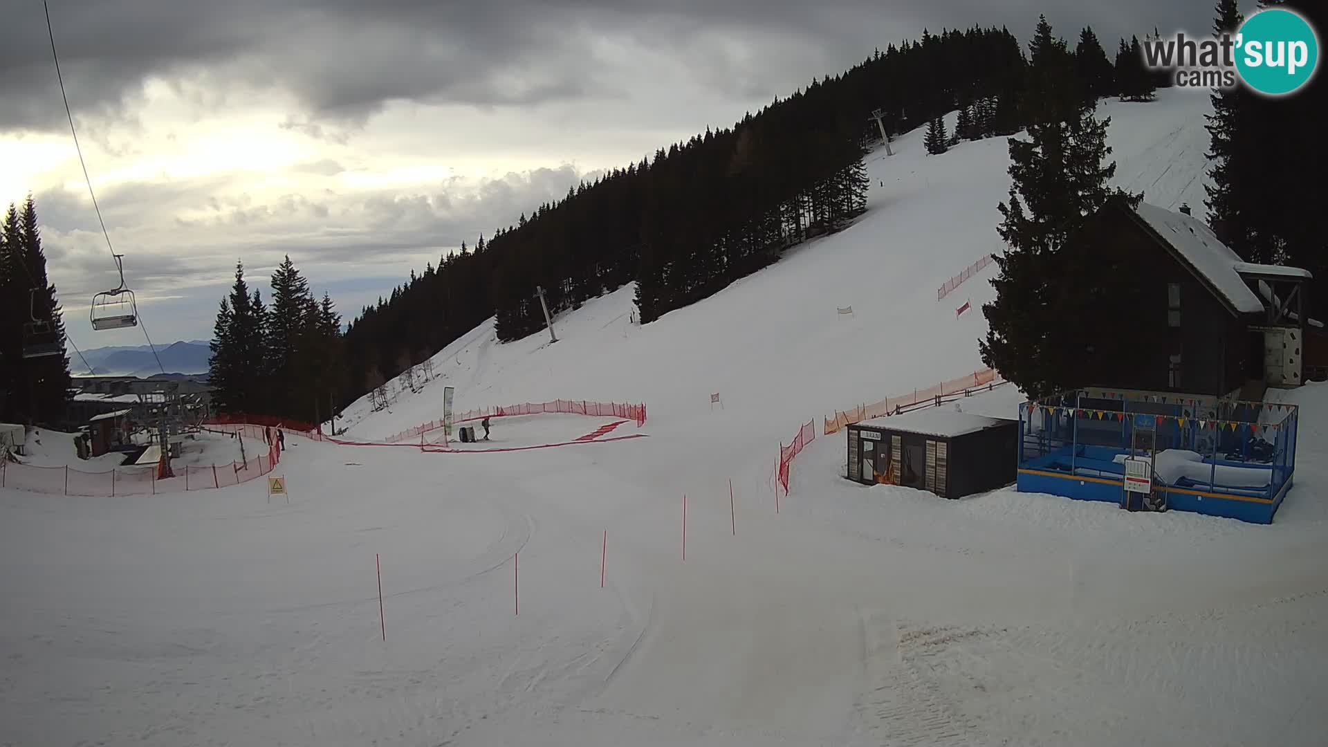 GOLTE Skigebiet webcam – Schöne Aussicht auf Medvedjak – Slowenien
