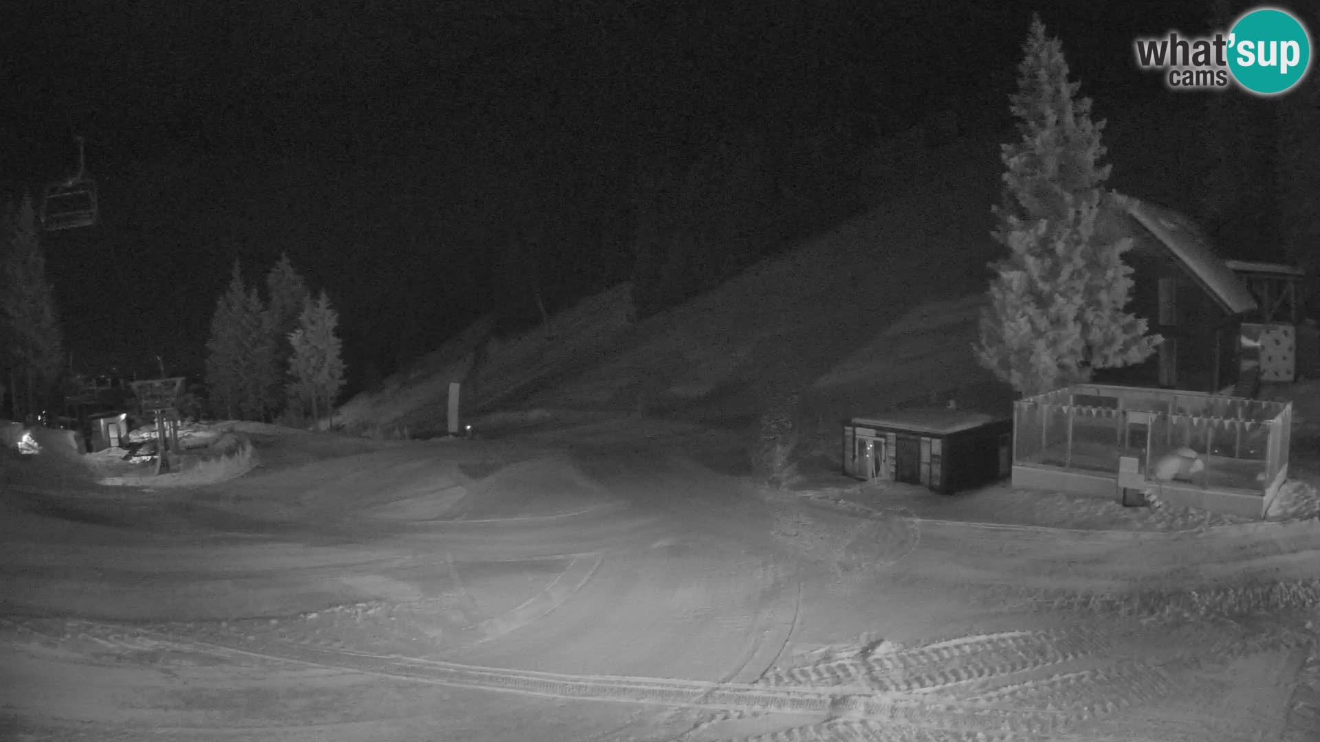 GOLTE Skigebiet webcam – Schöne Aussicht auf Medvedjak – Slowenien