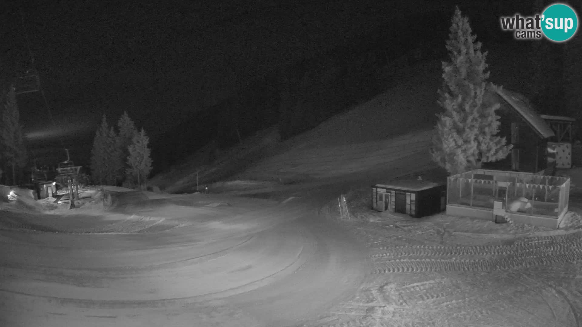 GOLTE Skigebiet webcam – Schöne Aussicht auf Medvedjak – Slowenien