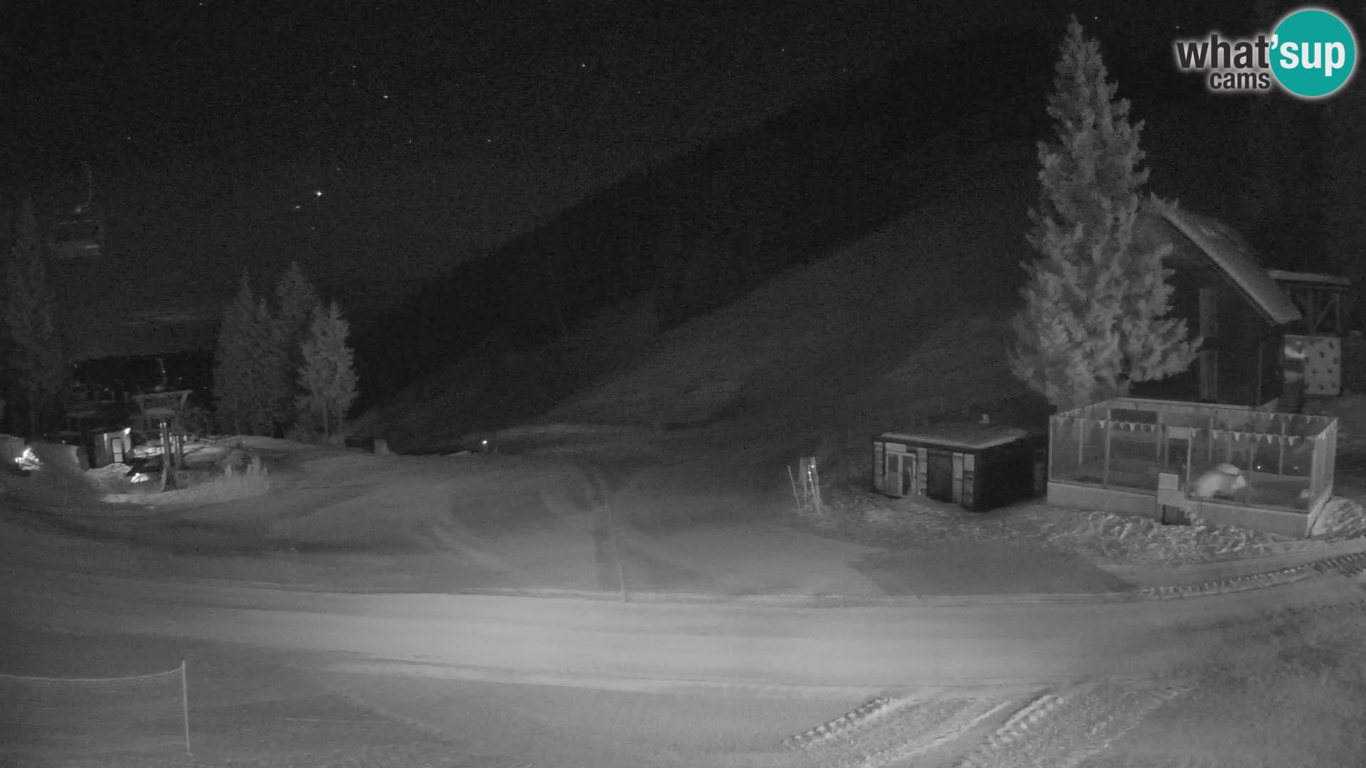 Webcam en direct de la station de ski de GOLTE – vue sur Medvedjak – Slovénie