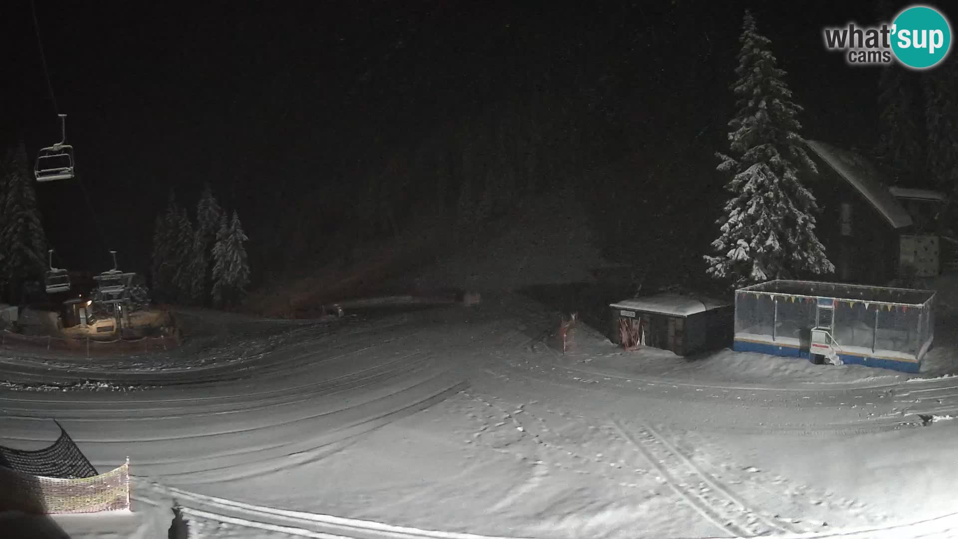 GOLTE Ski resort live webcam – view to Medvedjak – Slovenia