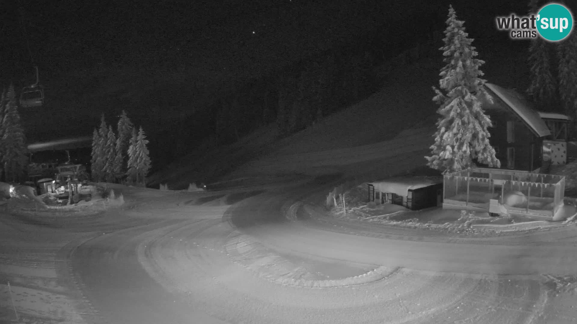 GOLTE Skigebiet webcam – Schöne Aussicht auf Medvedjak – Slowenien