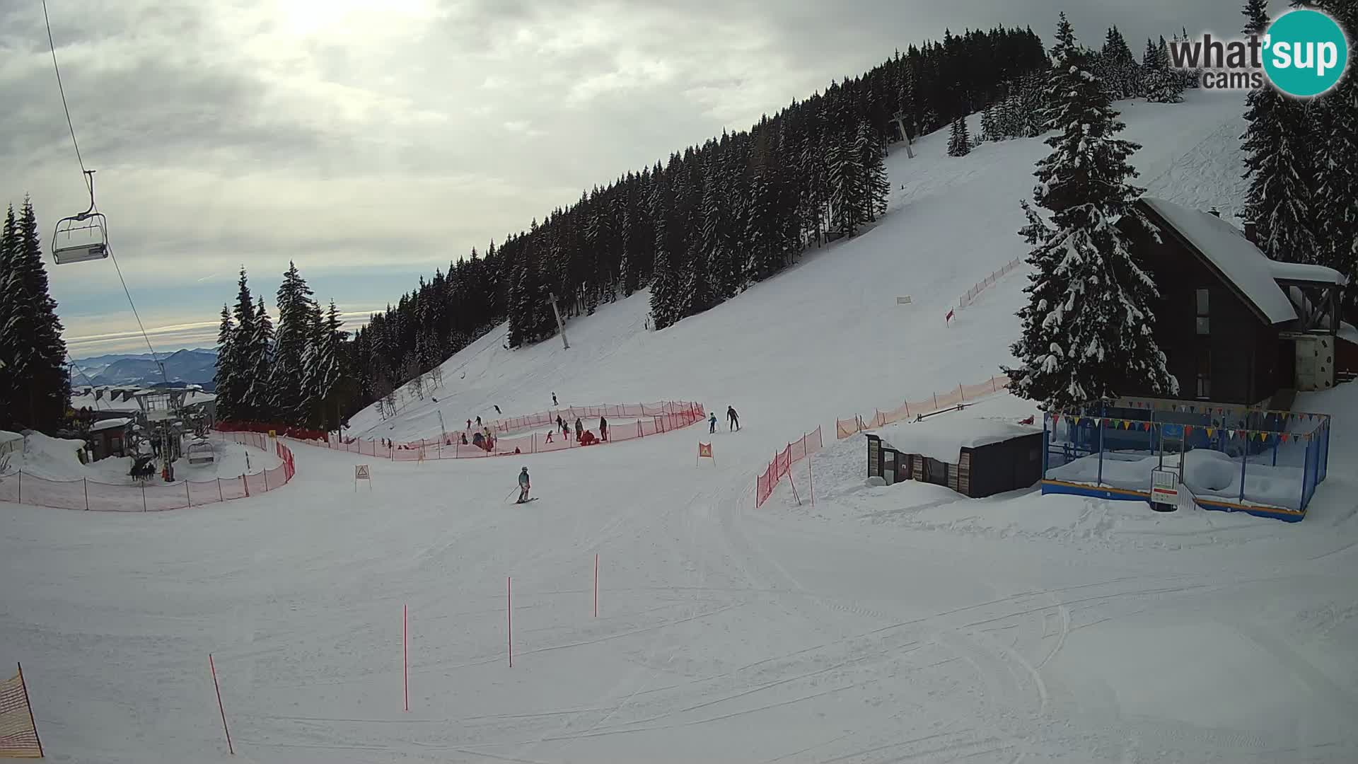 GOLTE stazione sciistica webcam – vista Medvedjak – Slovenia