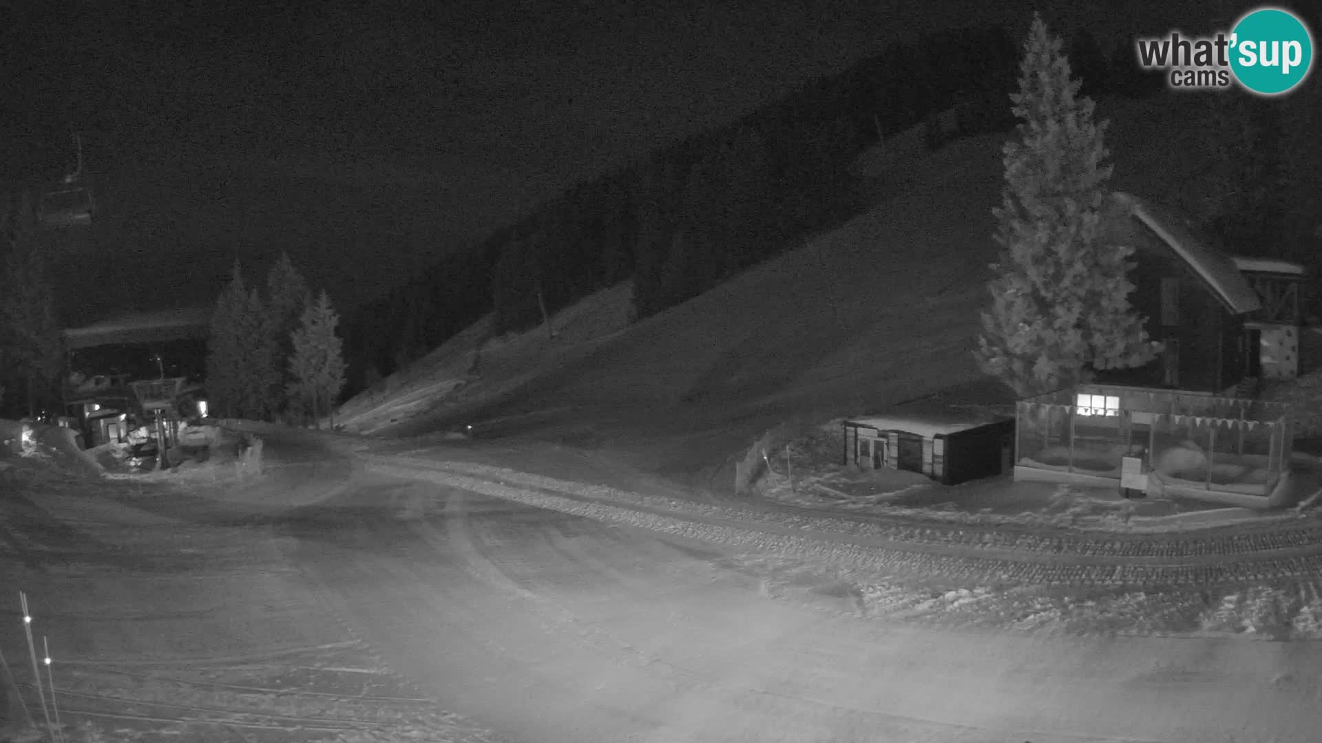 GOLTE skijalište web kamera – pogled na Medvedjak – Slovenija