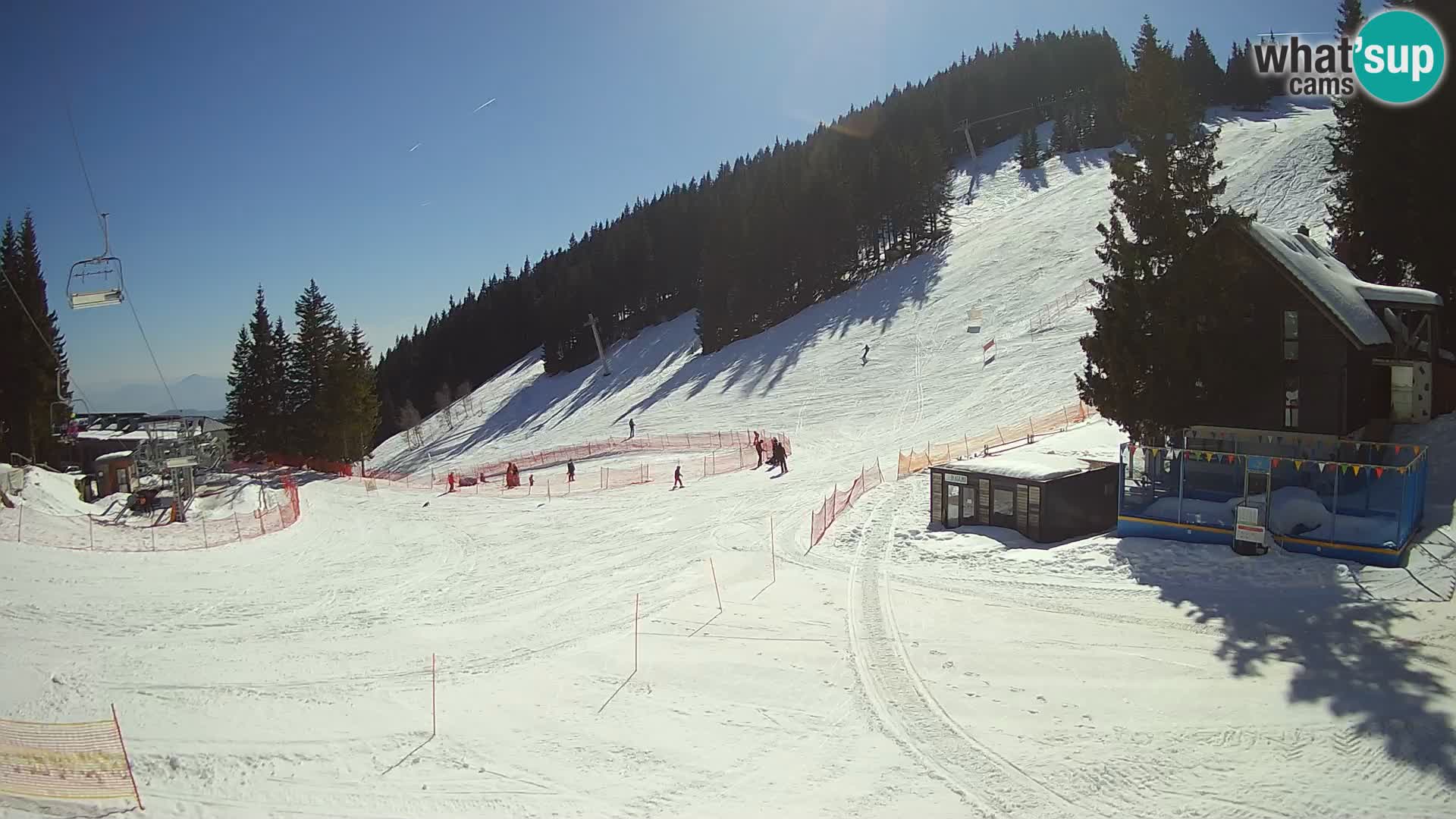 GOLTE Skigebiet webcam – Schöne Aussicht auf Medvedjak – Slowenien
