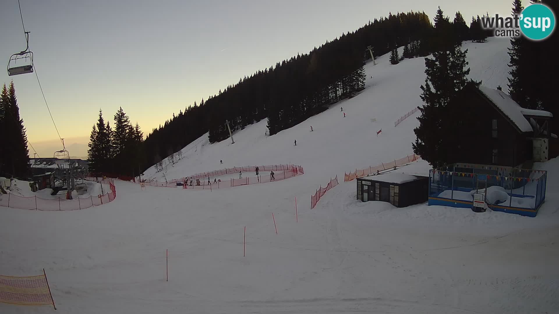 GOLTE Skigebiet webcam – Schöne Aussicht auf Medvedjak – Slowenien