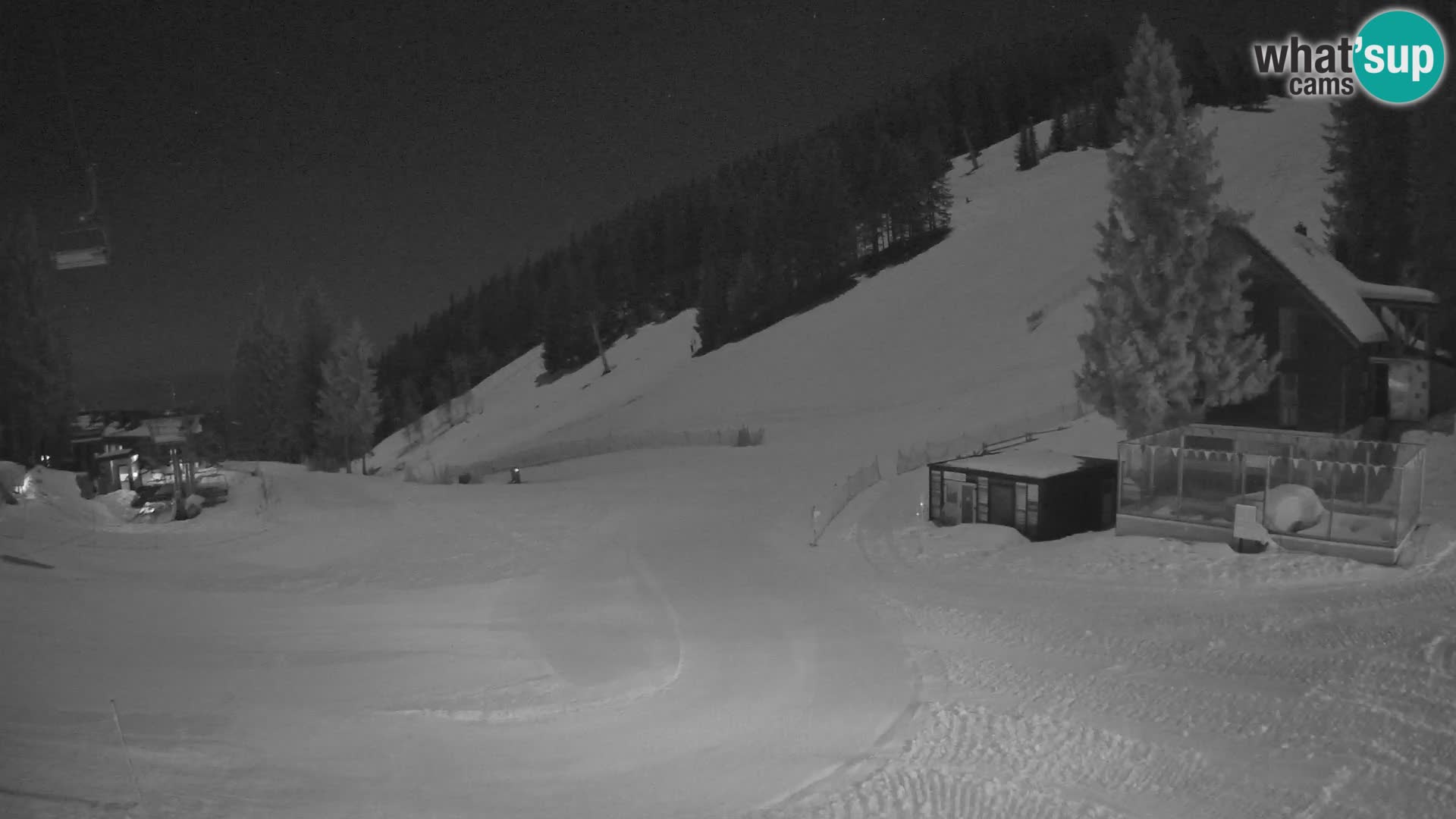 GOLTE Ski resort live webcam – view to Medvedjak – Slovenia