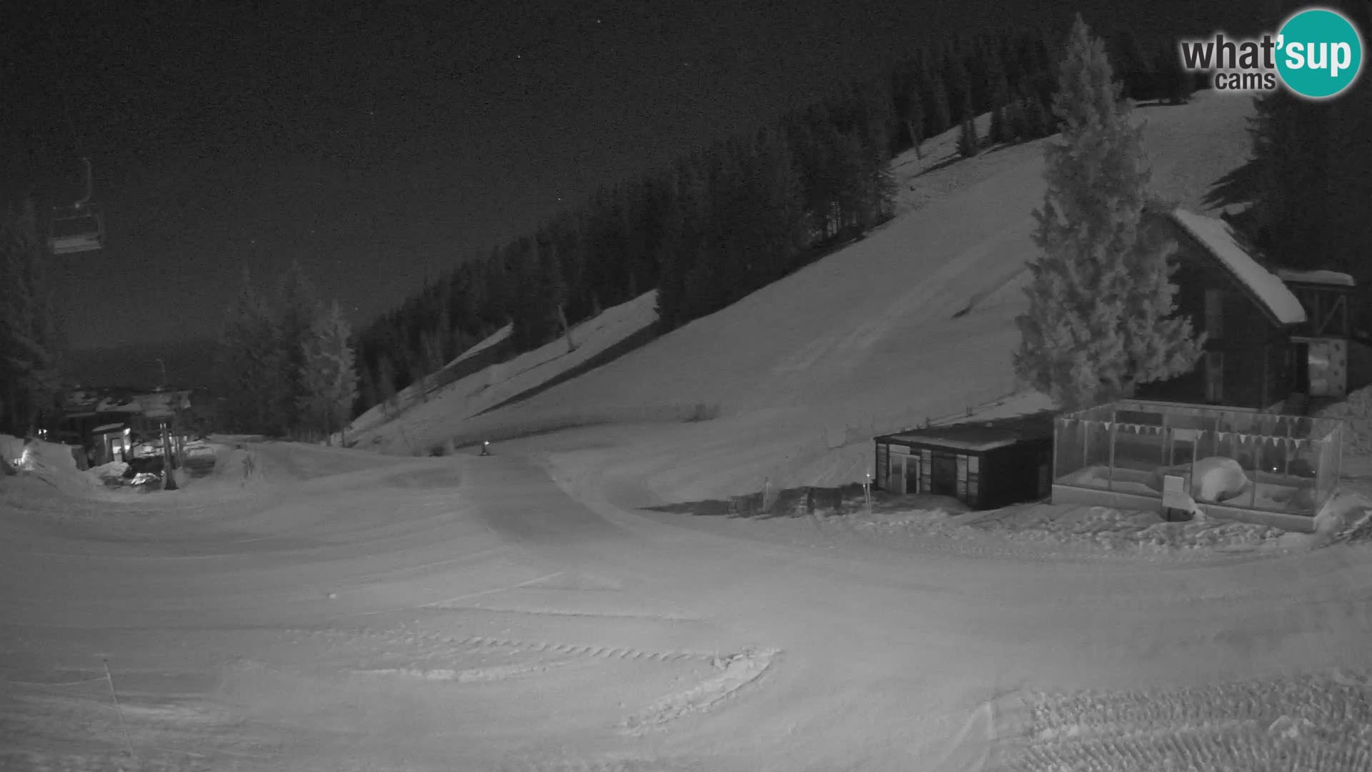Webcam en direct de la station de ski de GOLTE – vue sur Medvedjak – Slovénie