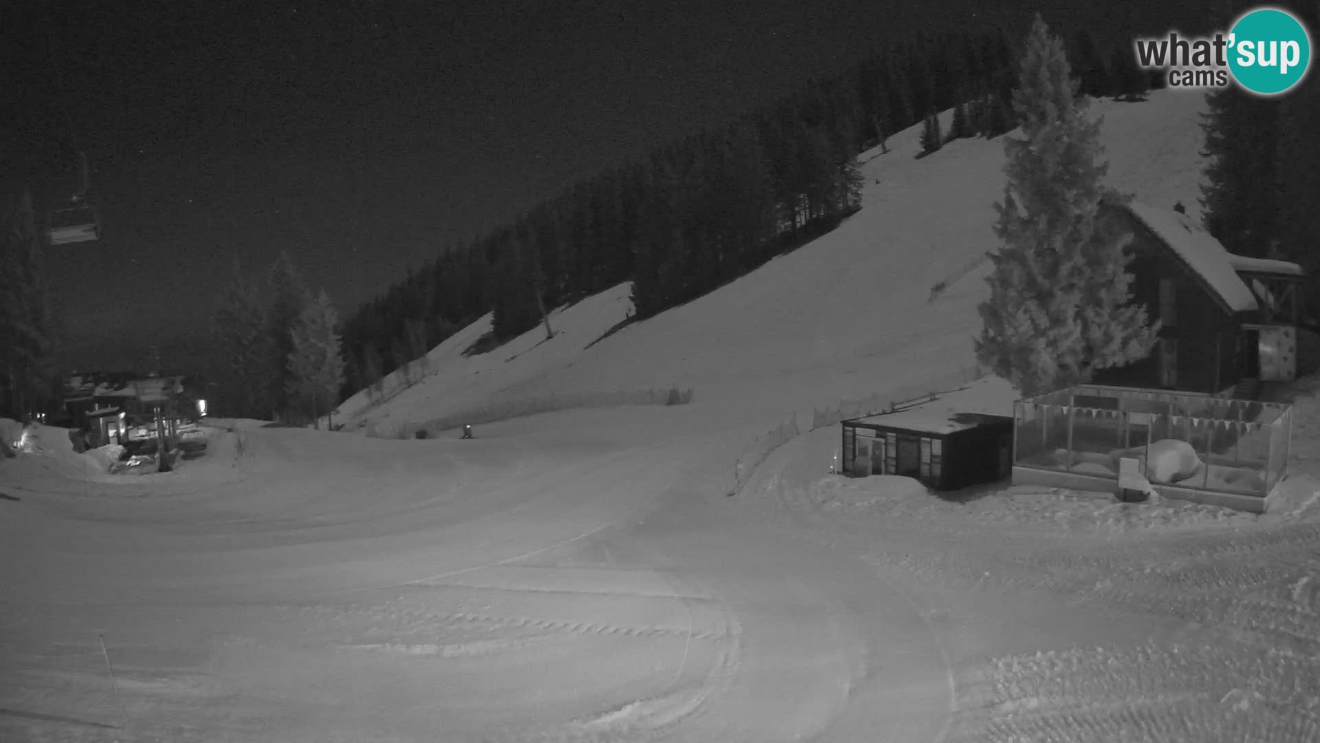 Webcam en direct de la station de ski de GOLTE – vue sur Medvedjak – Slovénie