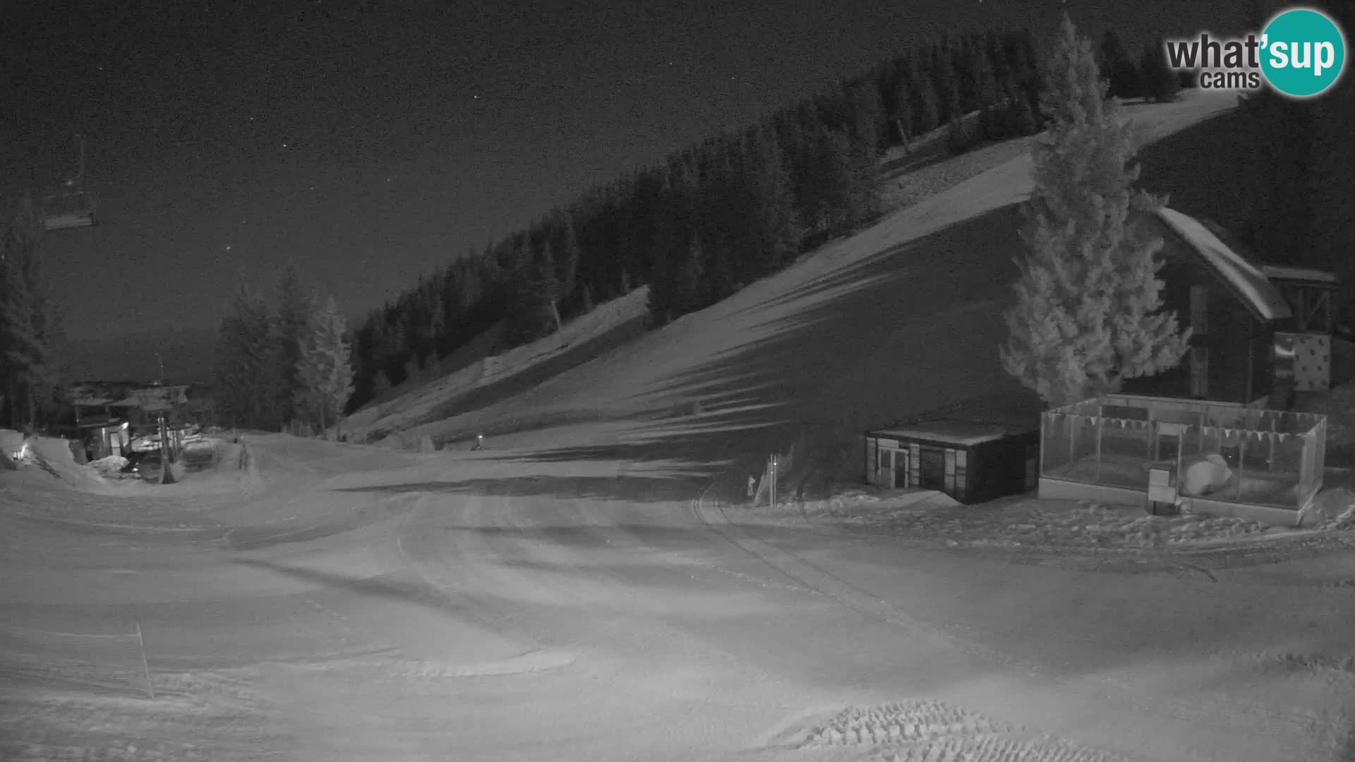 GOLTE Skigebiet webcam – Schöne Aussicht auf Medvedjak – Slowenien