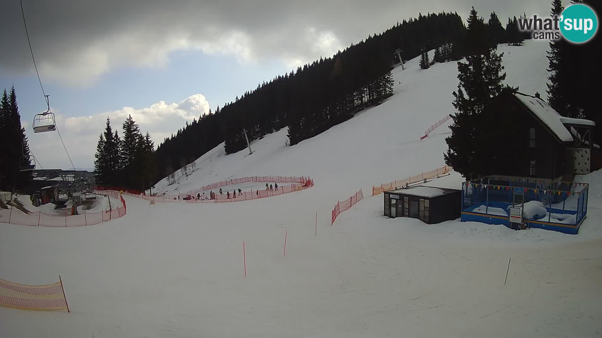 GOLTE stazione sciistica webcam – vista Medvedjak – Slovenia