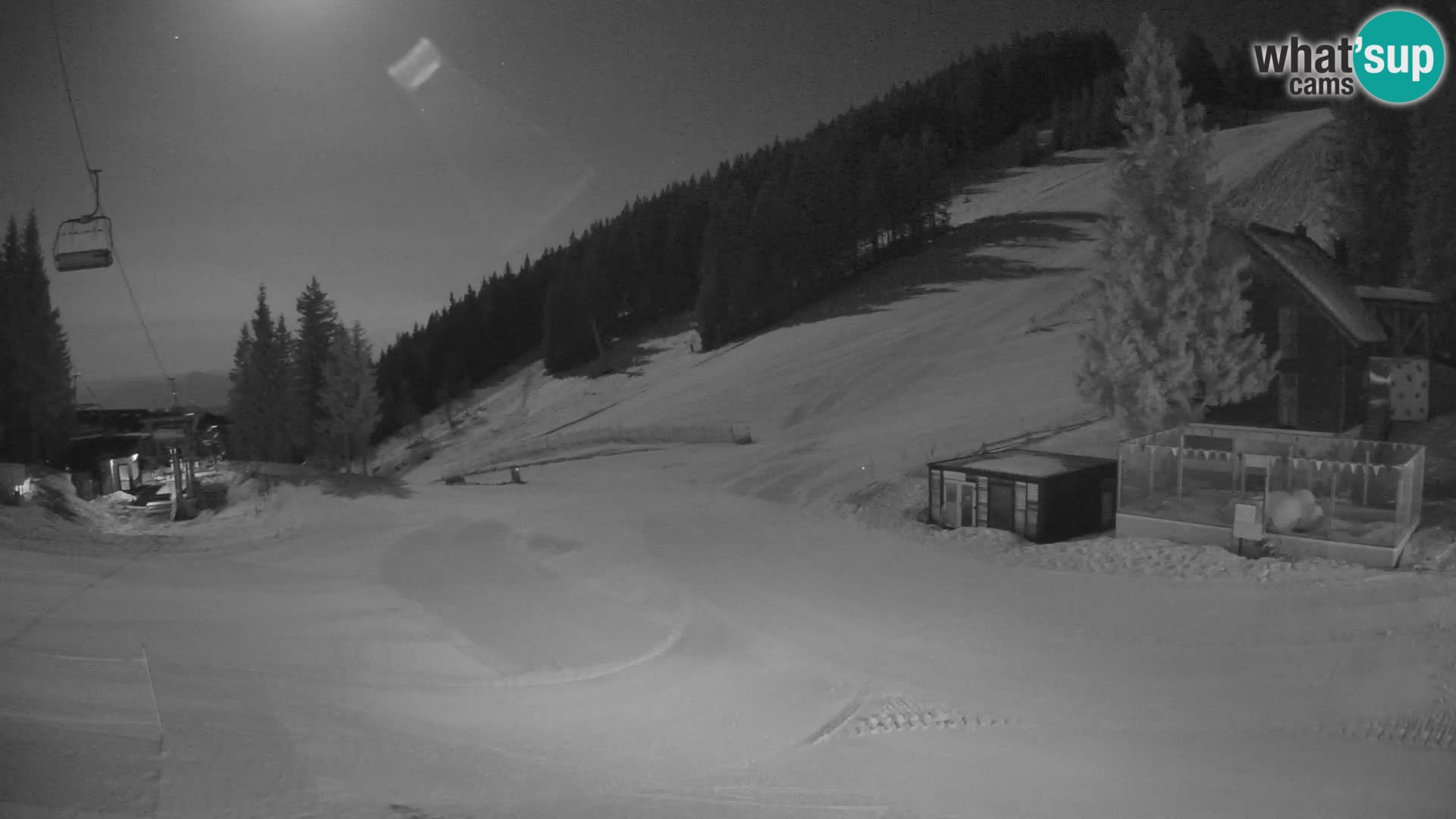 Webcam en direct de la station de ski de GOLTE – vue sur Medvedjak – Slovénie