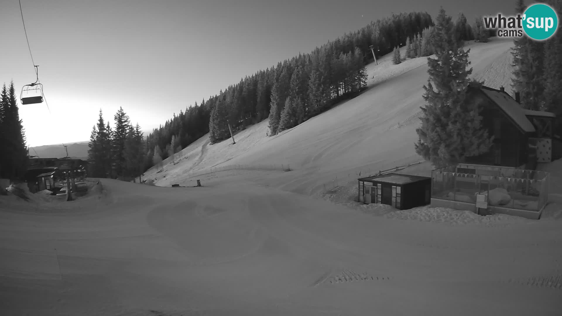 Webcam en direct de la station de ski de GOLTE – vue sur Medvedjak – Slovénie