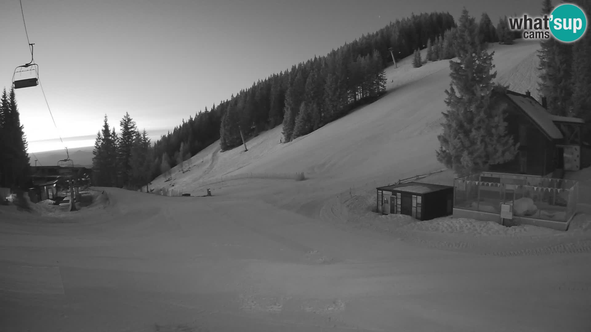 GOLTE Skigebiet webcam – Schöne Aussicht auf Medvedjak – Slowenien