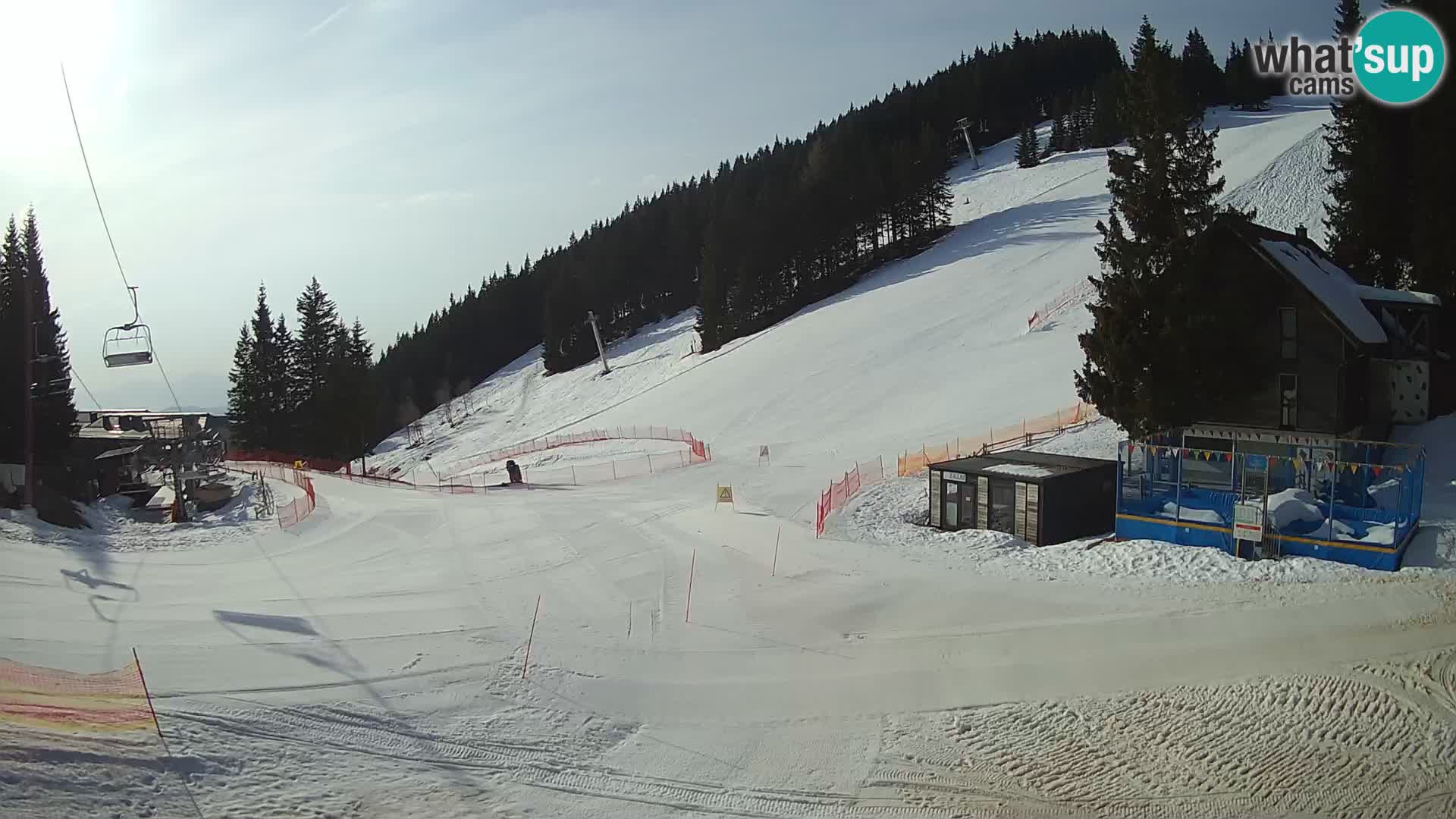 GOLTE Skigebiet webcam – Schöne Aussicht auf Medvedjak – Slowenien