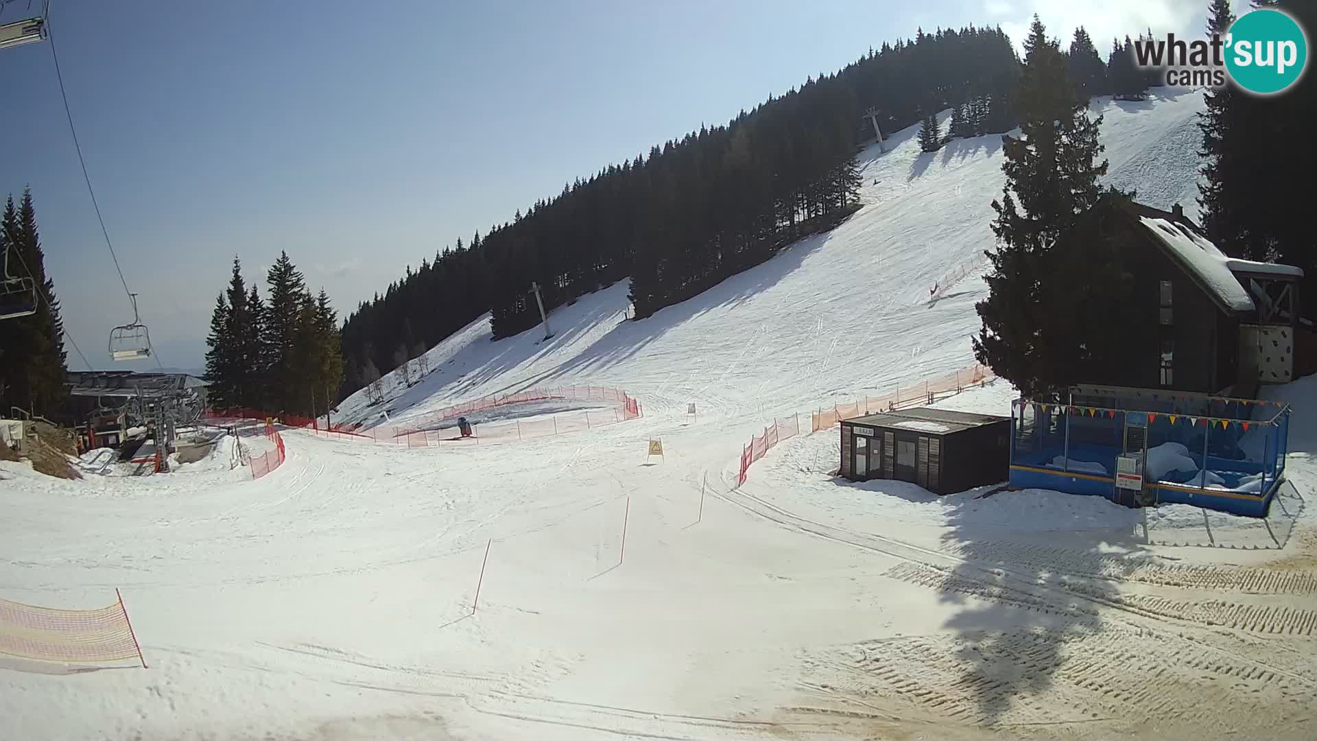 GOLTE stazione sciistica webcam – vista Medvedjak – Slovenia