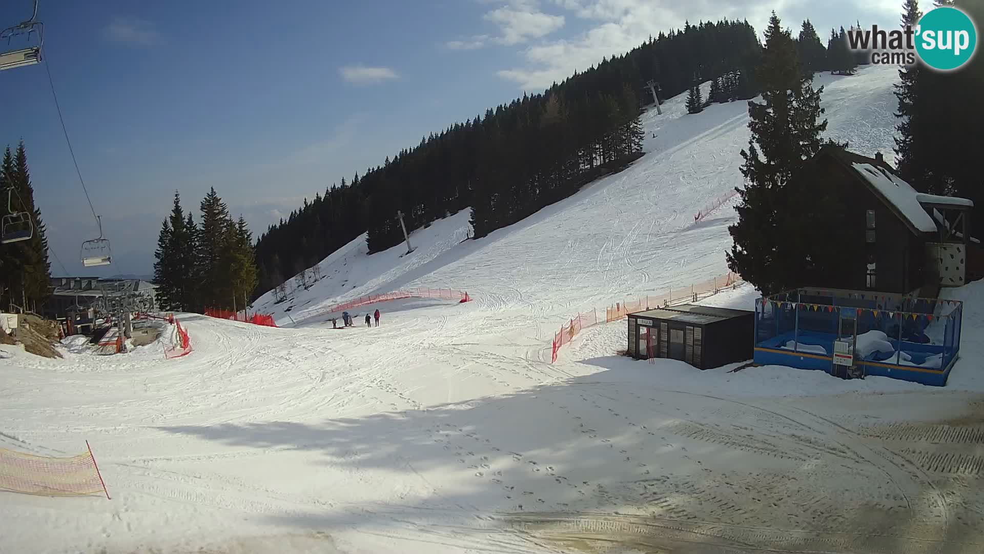 GOLTE stazione sciistica webcam – vista Medvedjak – Slovenia