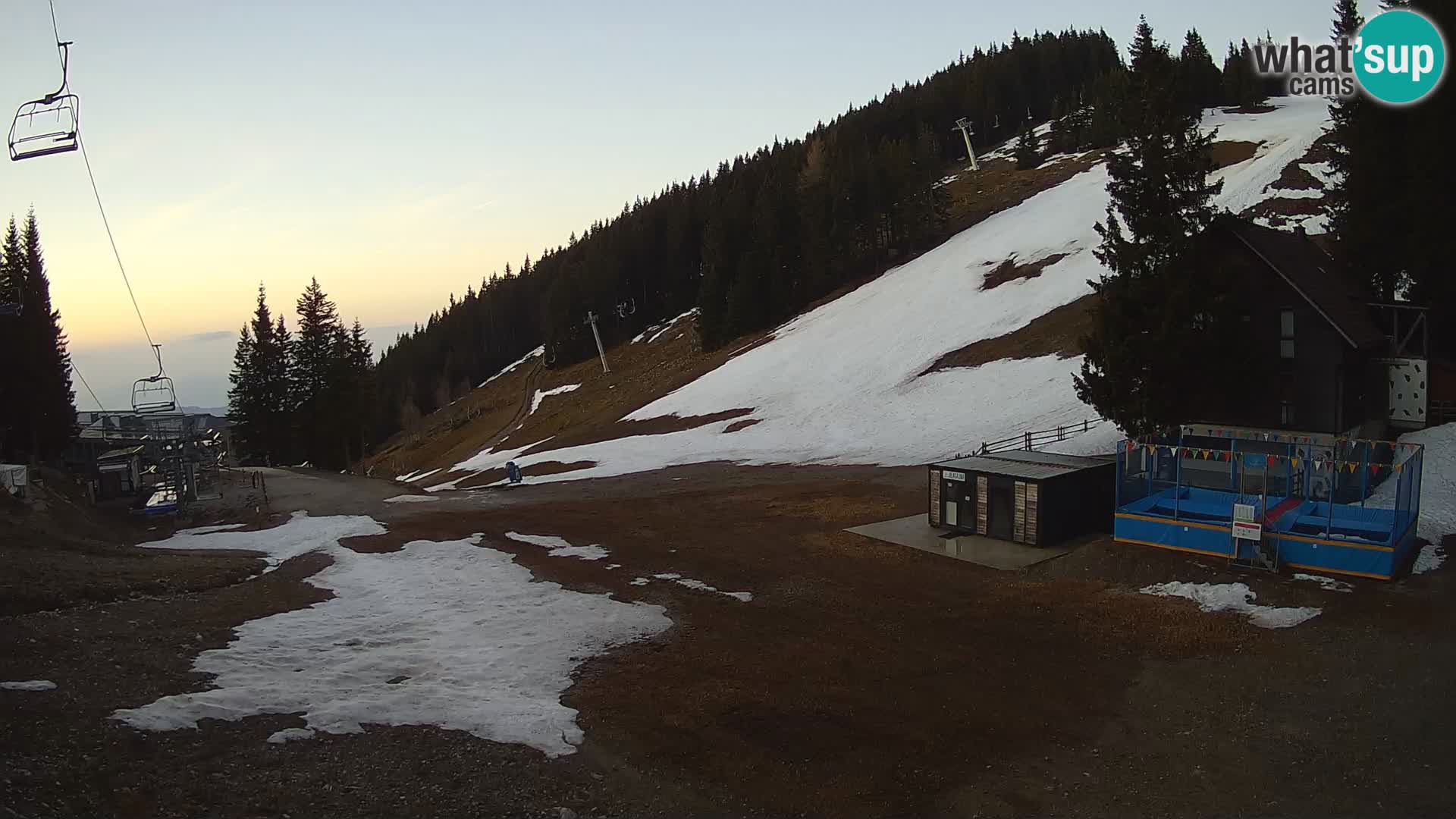 GOLTE Skigebiet webcam – Schöne Aussicht auf Medvedjak – Slowenien