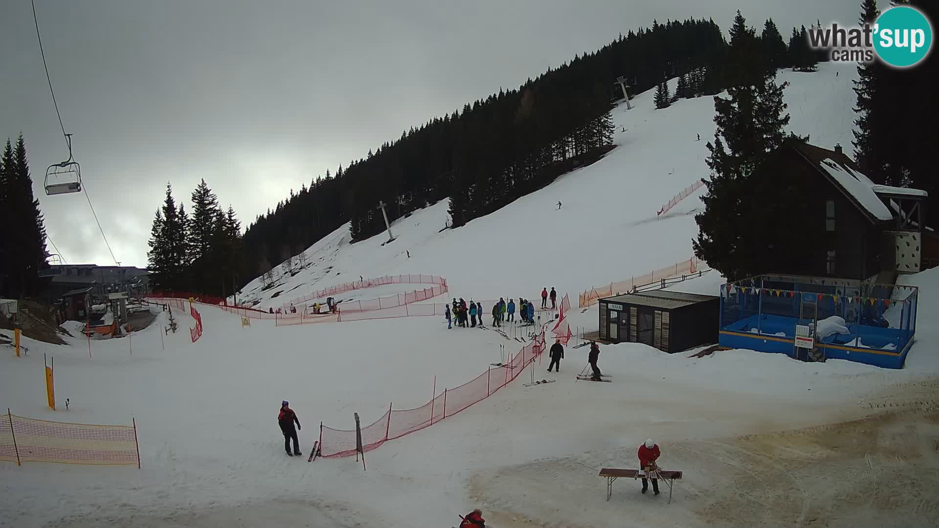 GOLTE stazione sciistica webcam – vista Medvedjak – Slovenia