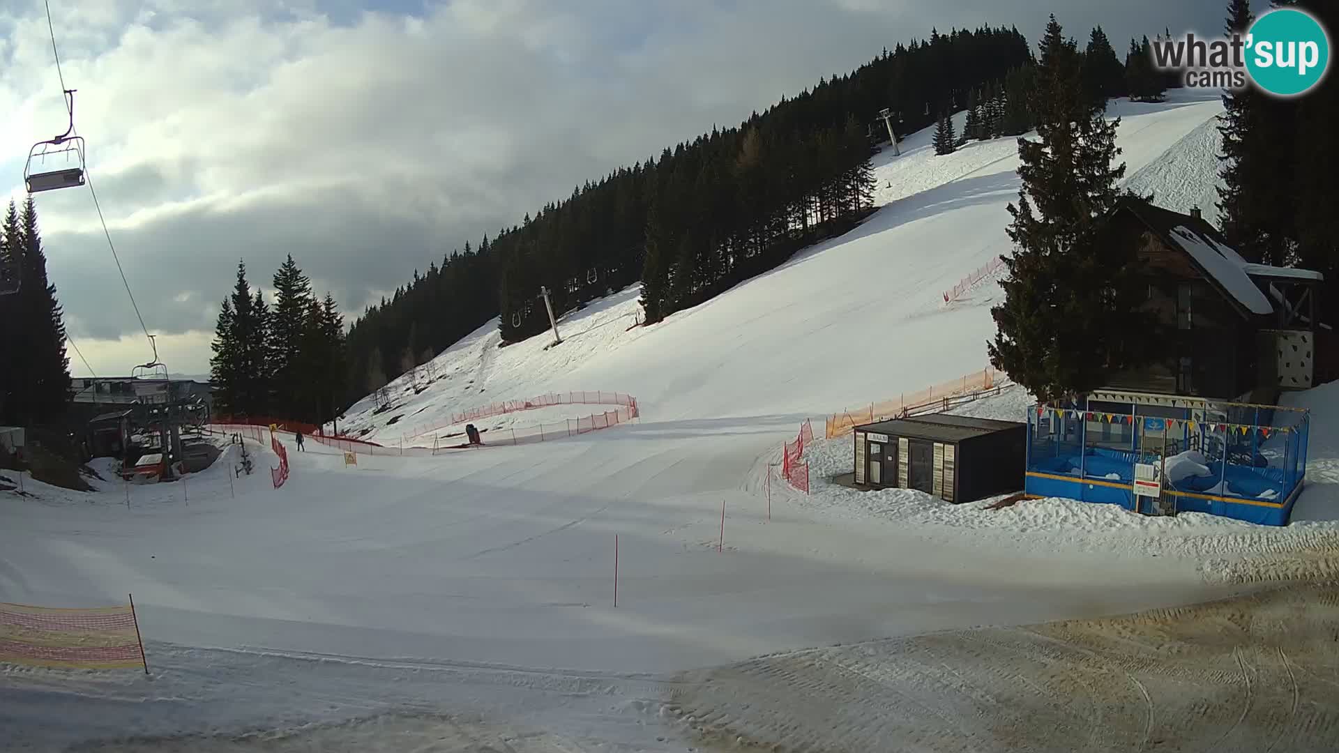 GOLTE Skigebiet webcam – Schöne Aussicht auf Medvedjak – Slowenien