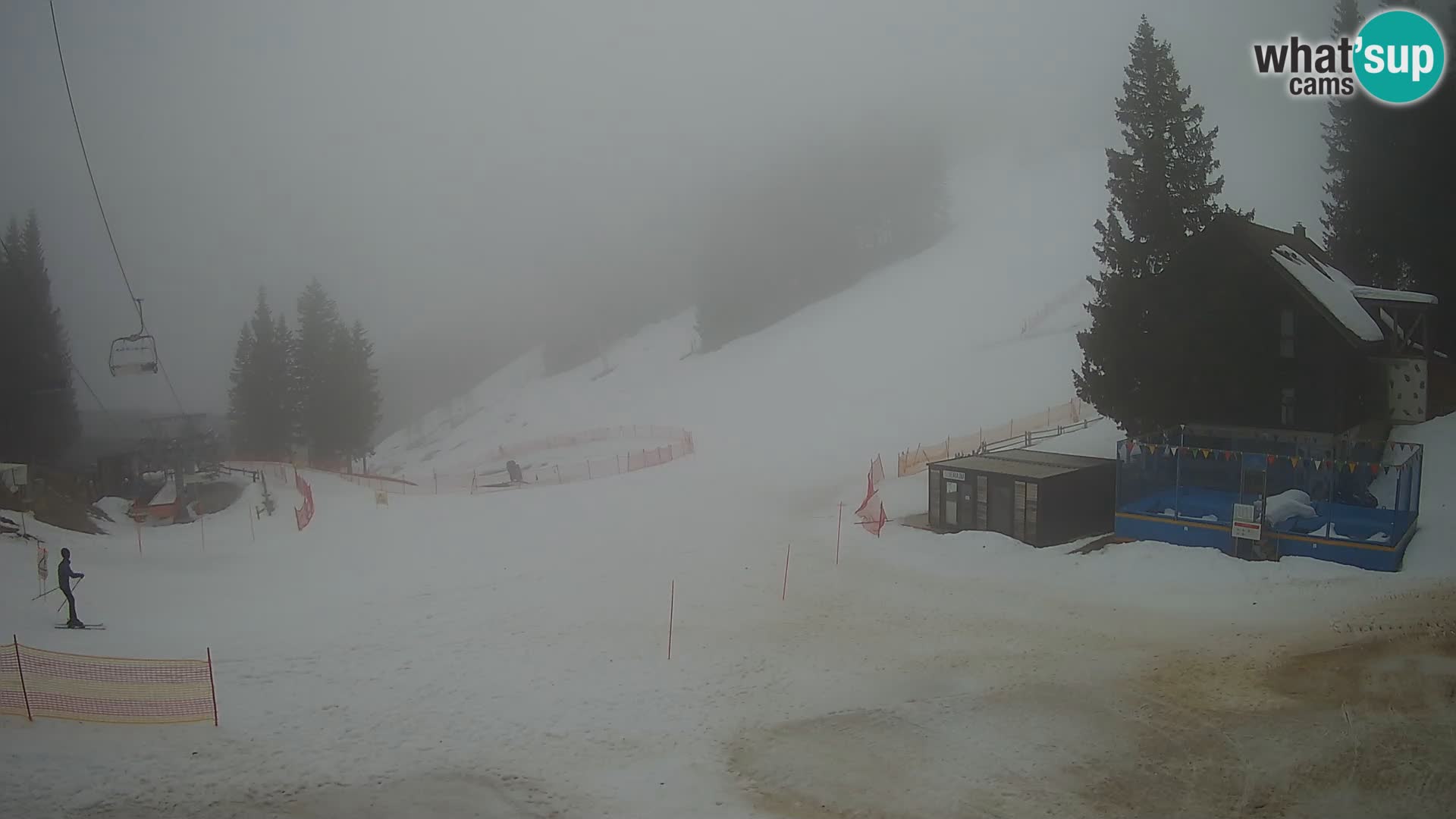 Webcam en direct de la station de ski de GOLTE – vue sur Medvedjak – Slovénie