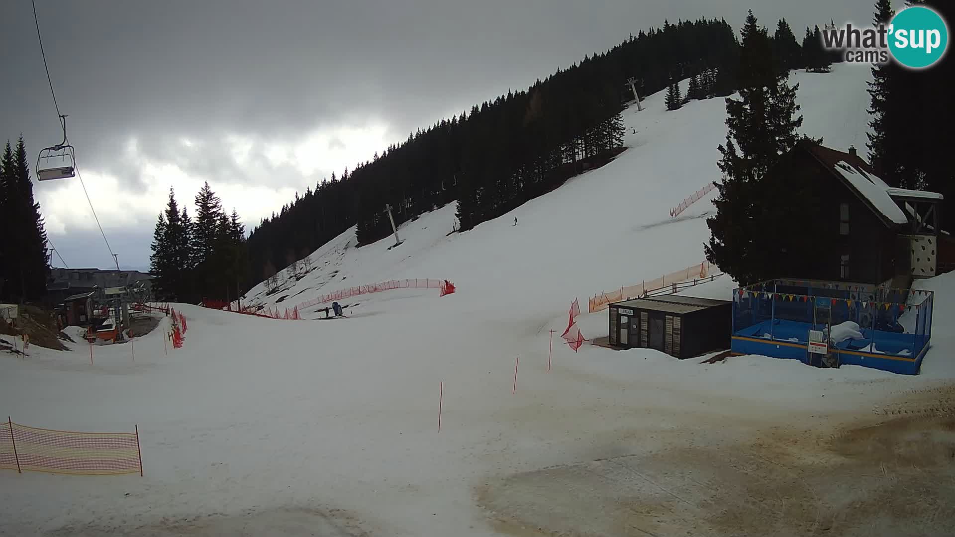 GOLTE Skigebiet webcam – Schöne Aussicht auf Medvedjak – Slowenien