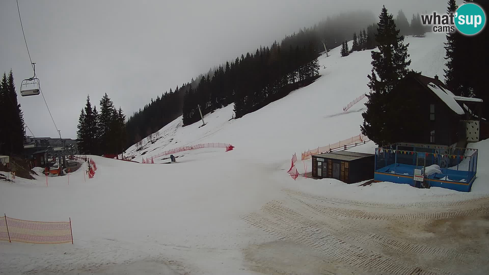 GOLTE stazione sciistica webcam – vista Medvedjak – Slovenia