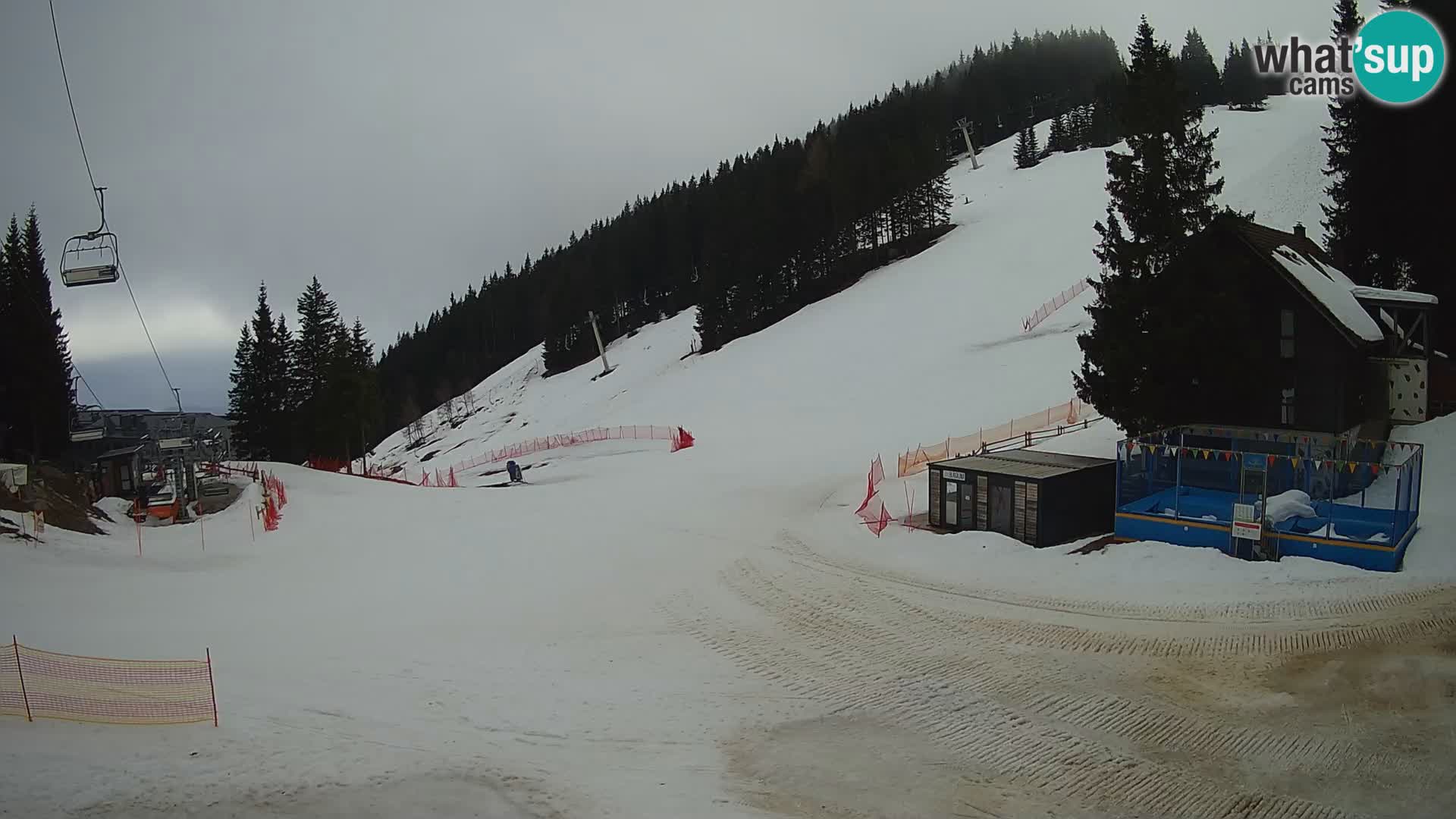 GOLTE stazione sciistica webcam – vista Medvedjak – Slovenia