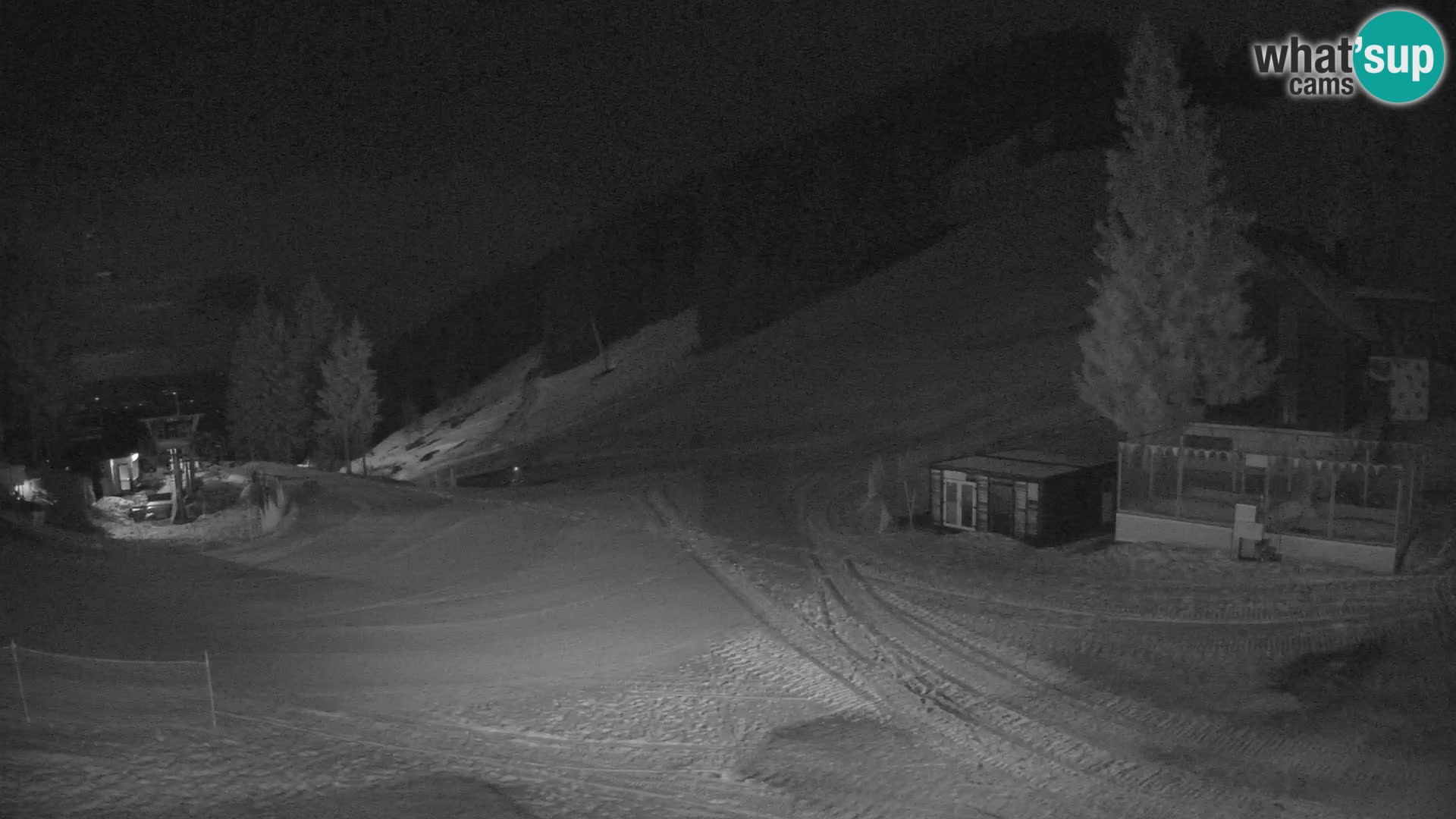 Cámara web en vivo de la estación de esquí GOLTE – vista a Medvedjak – Eslovenia