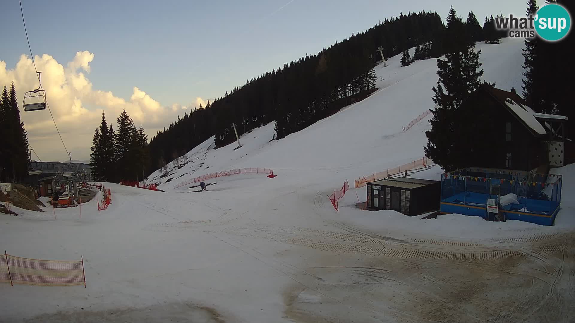 GOLTE stazione sciistica webcam – vista Medvedjak – Slovenia