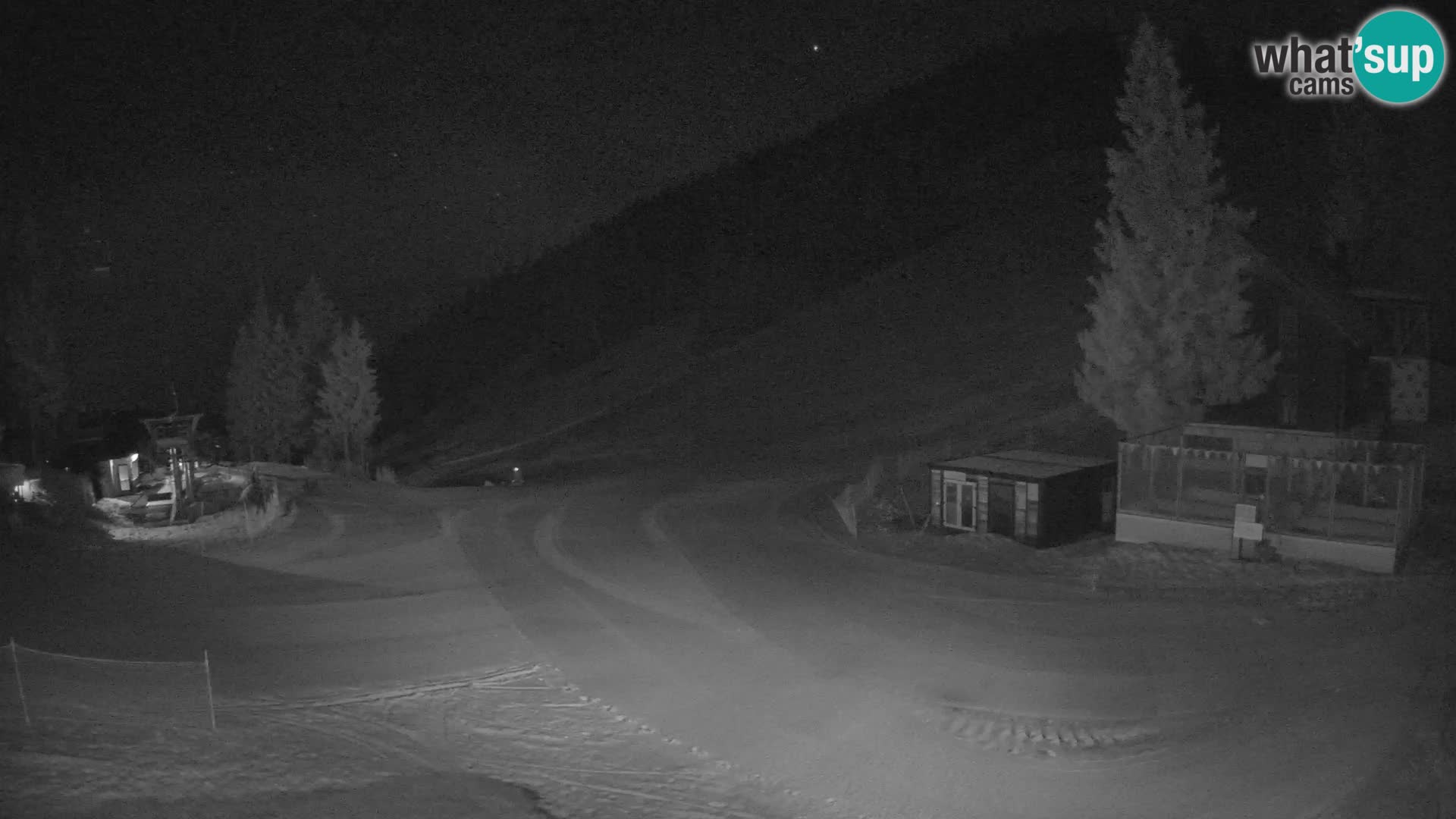 Webcam en direct de la station de ski de GOLTE – vue sur Medvedjak – Slovénie