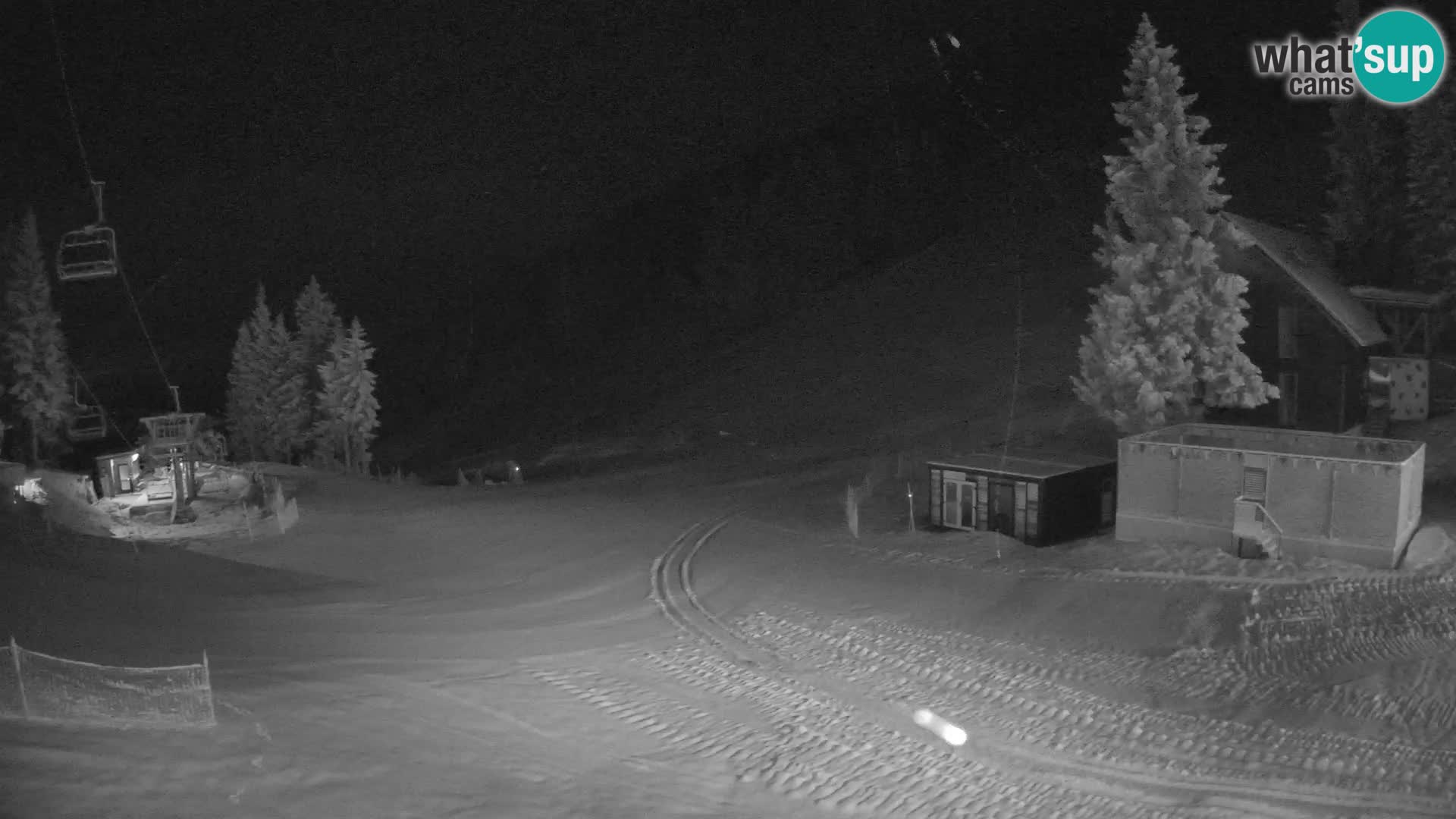 GOLTE Ski resort live webcam – view to Medvedjak – Slovenia