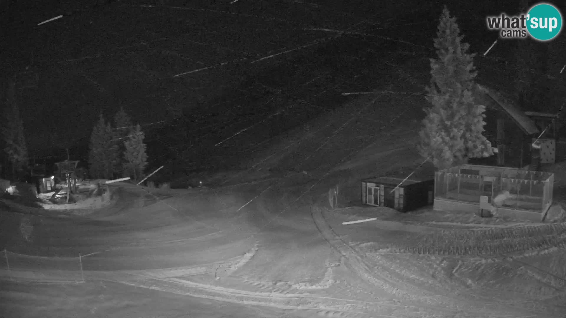 Cámara web en vivo de la estación de esquí GOLTE – vista a Medvedjak – Eslovenia