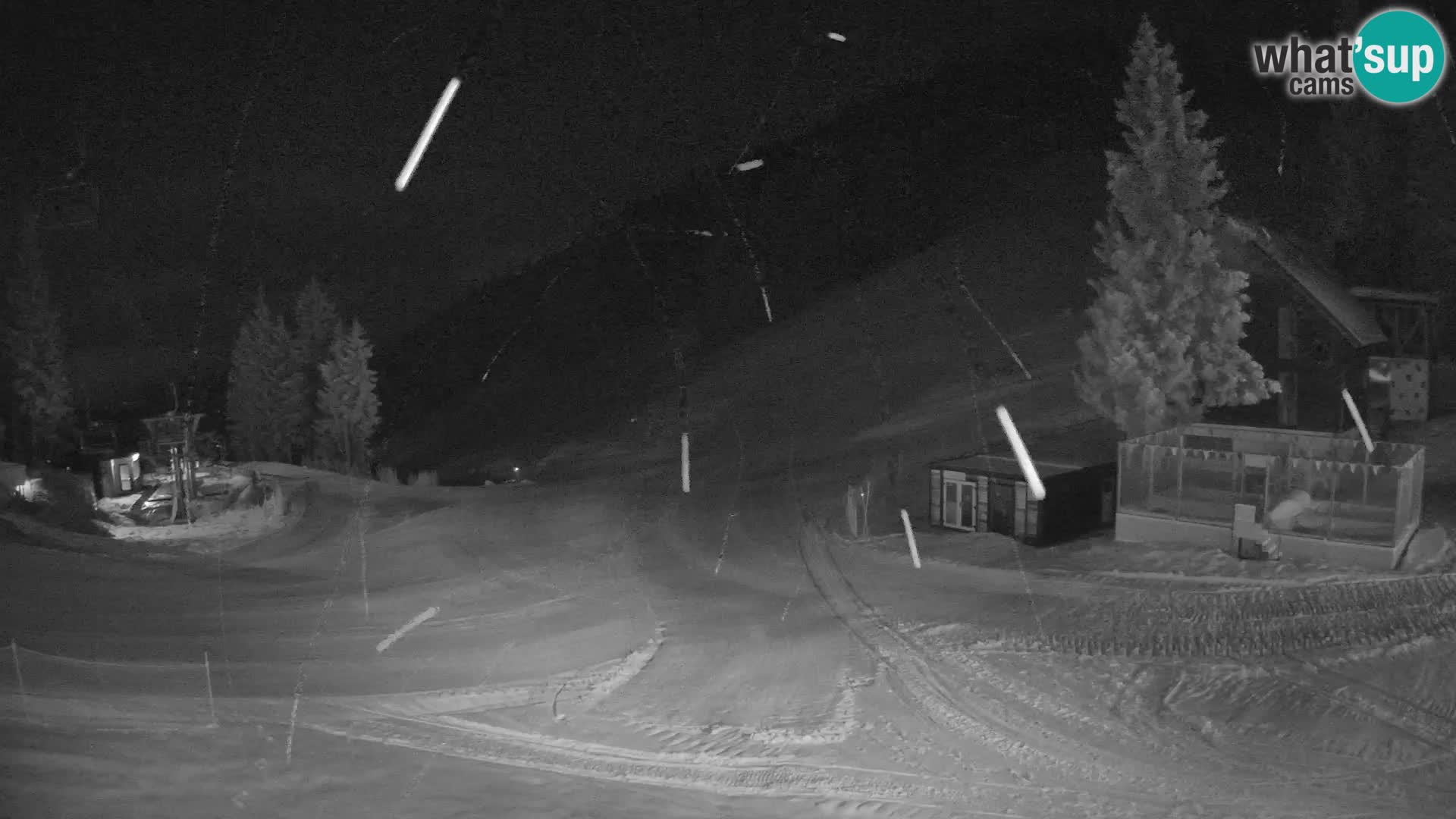 Cámara web en vivo de la estación de esquí GOLTE – vista a Medvedjak – Eslovenia