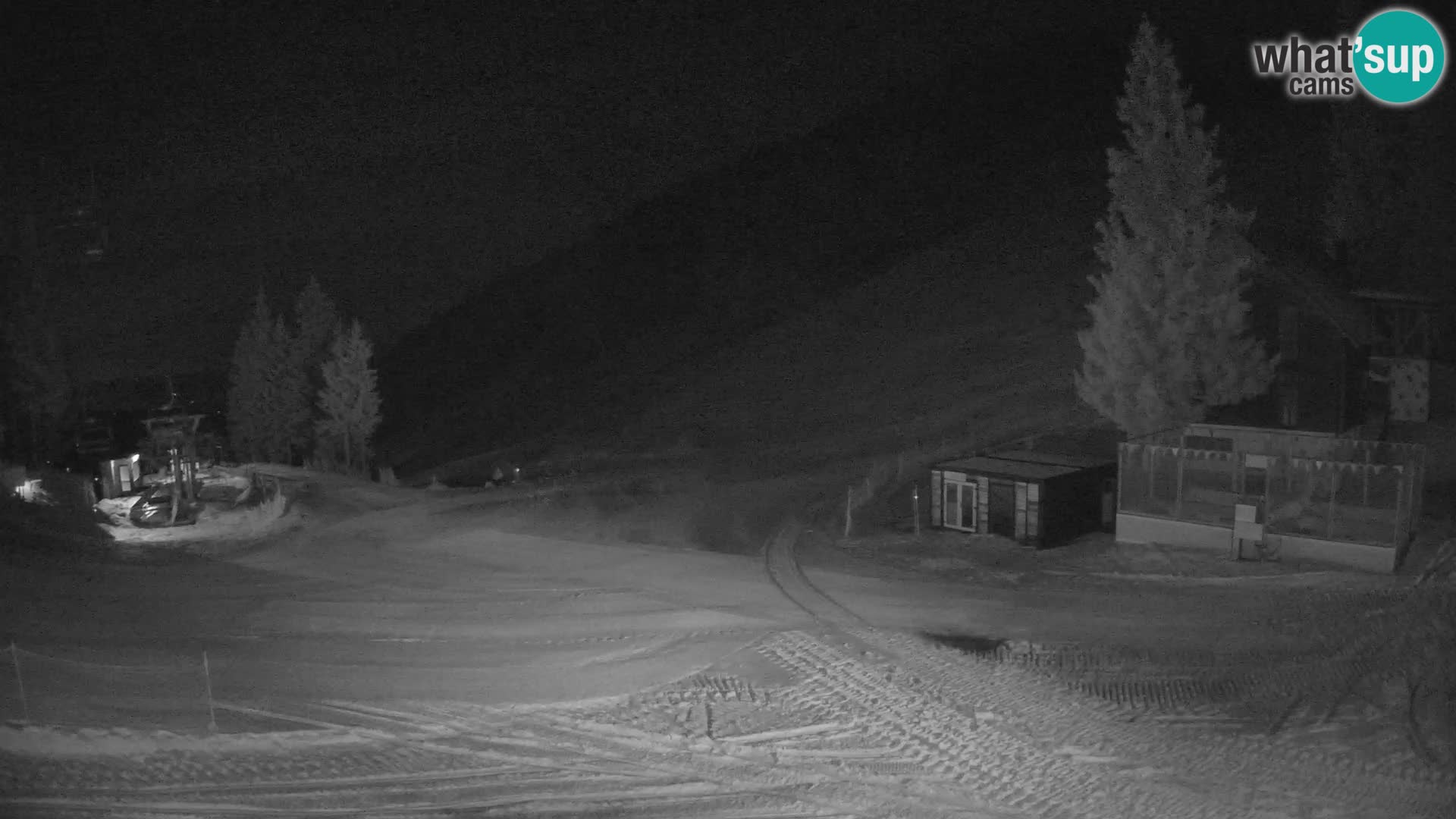 Cámara web en vivo de la estación de esquí GOLTE – vista a Medvedjak – Eslovenia