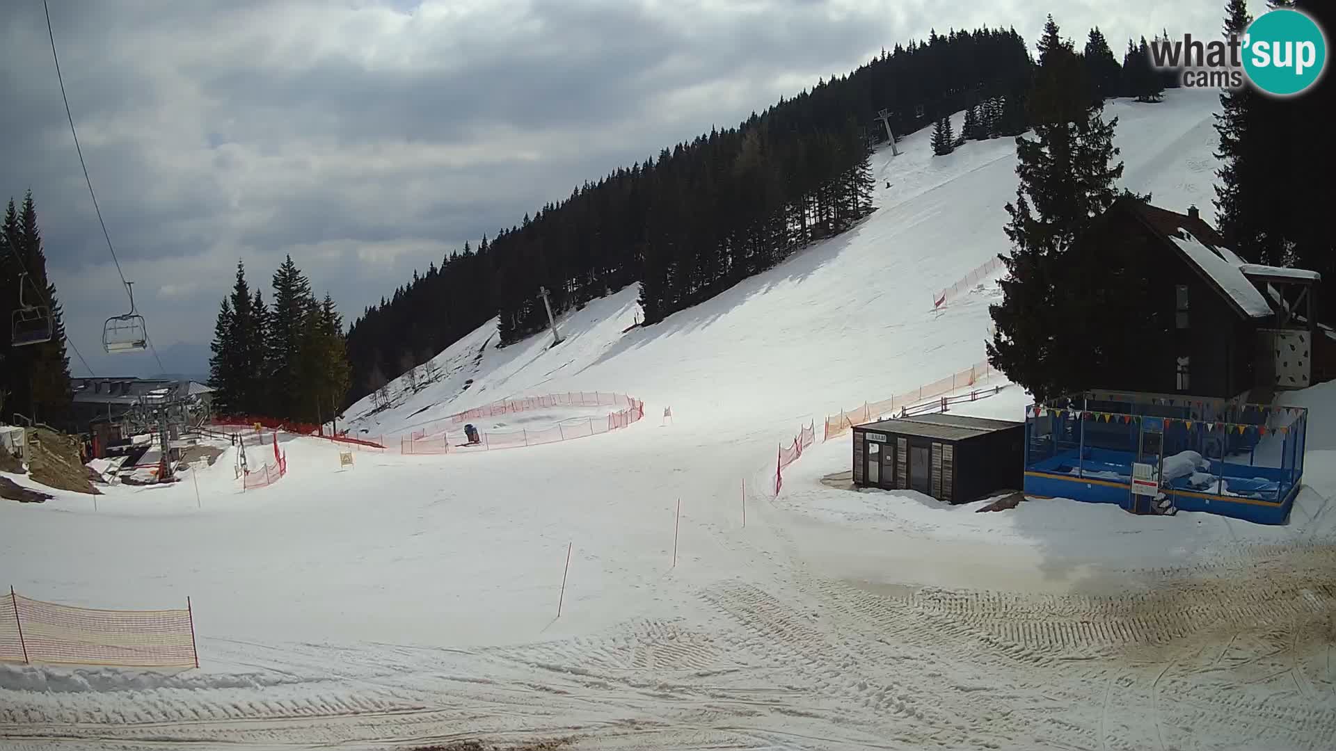 GOLTE Skigebiet webcam – Schöne Aussicht auf Medvedjak – Slowenien