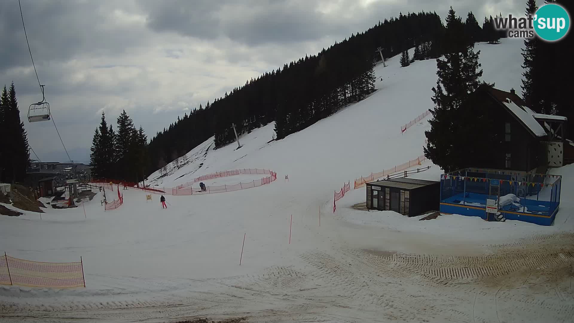 GOLTE Skigebiet webcam – Schöne Aussicht auf Medvedjak – Slowenien
